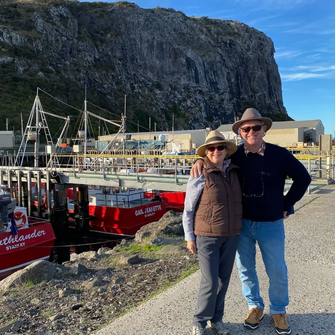 In North West Tasmania, Stanley, hoping to learn more about my Ancestor William Wall who share farmedwith the Van Diemen's Land Co. From 1841 to 1847. He was likely closer to Burnie and Emu Bay than where we are now. Hope to learn more in a few days.