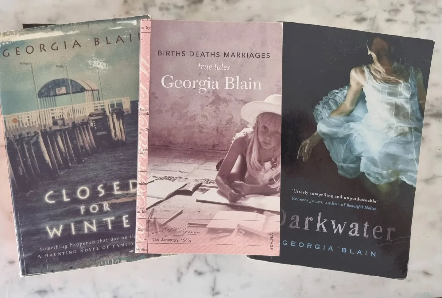 I've been chasing down backlists of Georgia Blain, now sitting at the top of my tbr pile. Less scrolling, more reading with a purpose 🦜. What's your resolution/s?