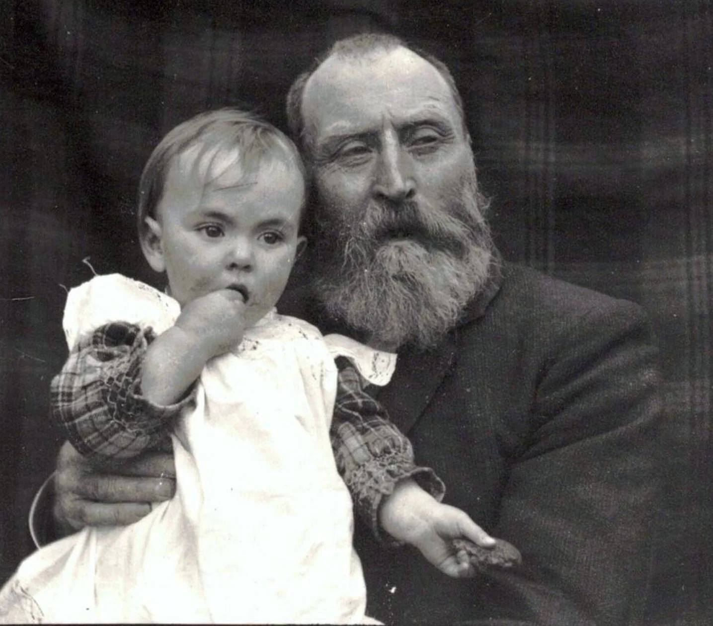 William Wall Jnr and granddaughter
