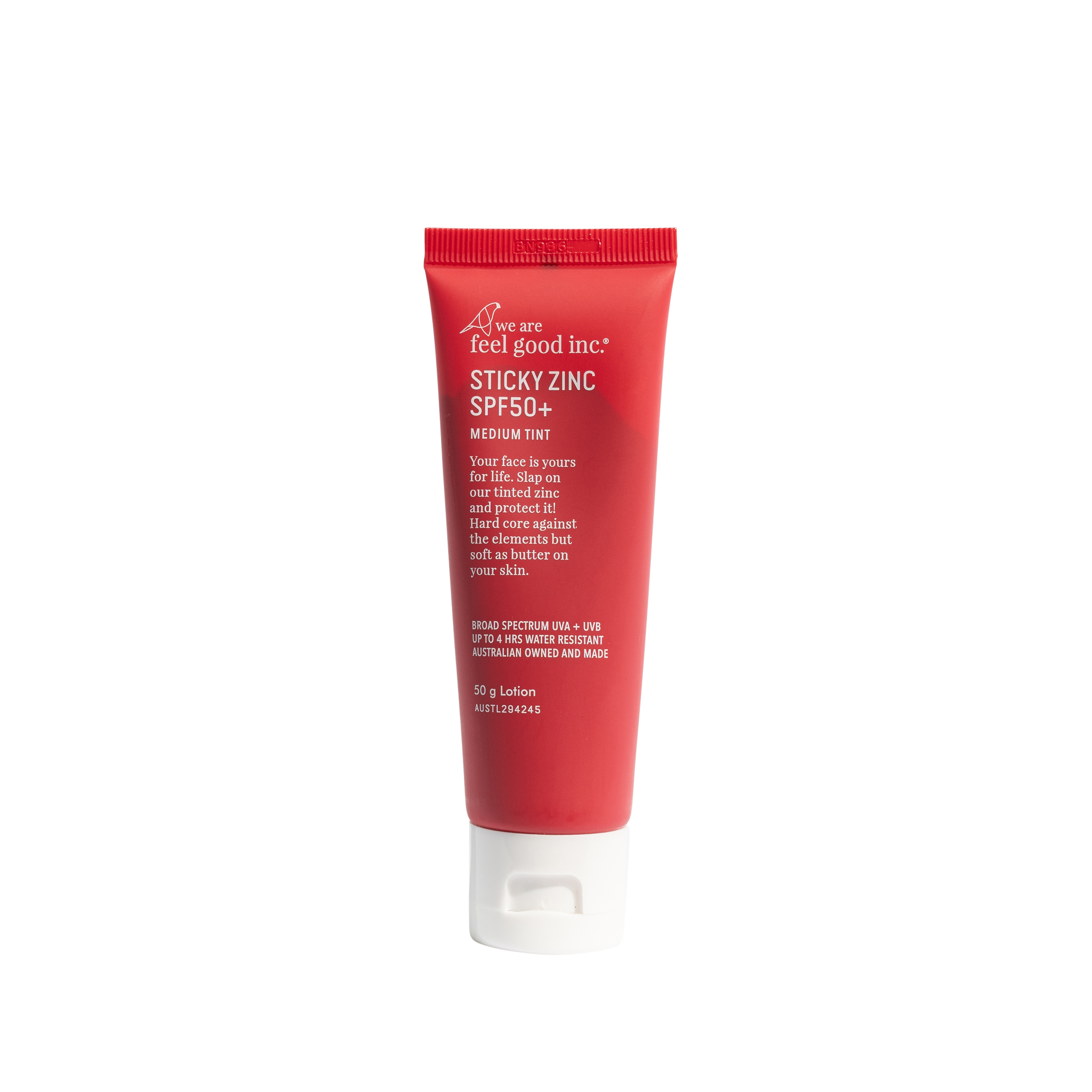 We Are Feel Good Tinted Sticky Zinc SPF 50+ Sunscreen