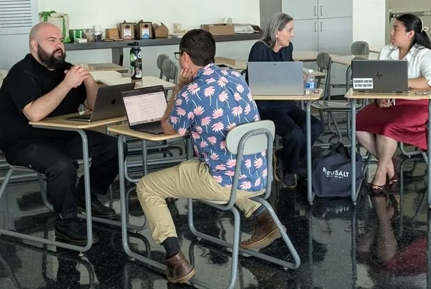 Sentio marriage and family therapy program students learning