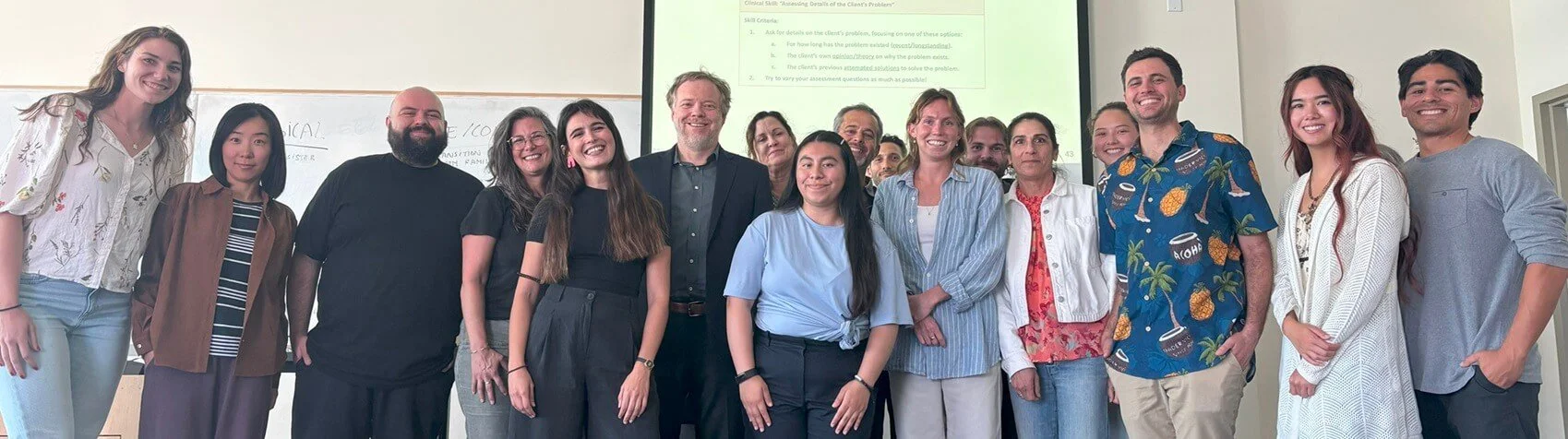 Sentio MFT students and faculty