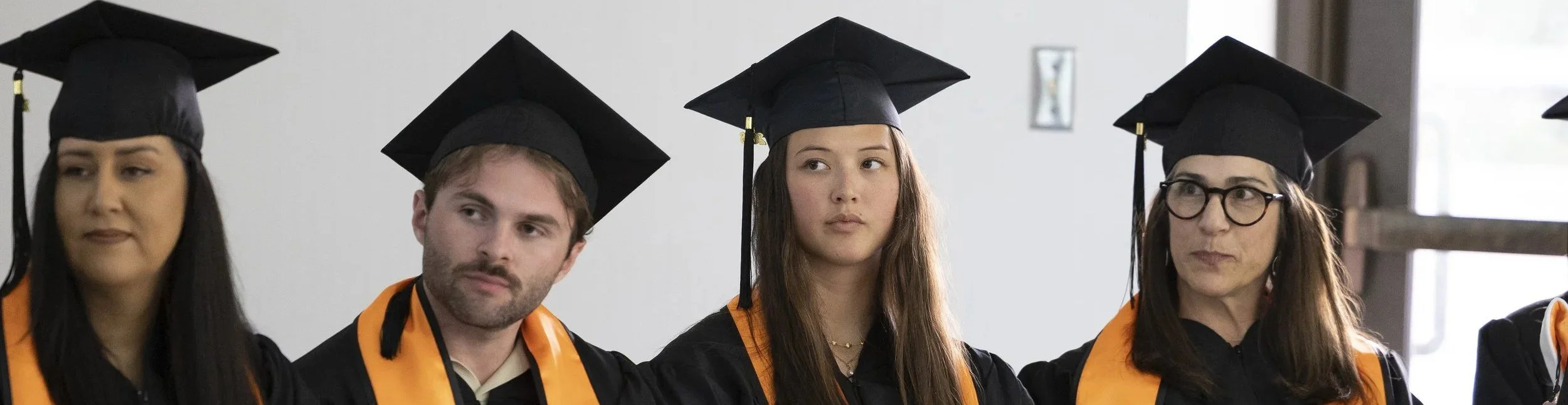 Sentio MFT program graduates seated at the 2026 commencement ceremony