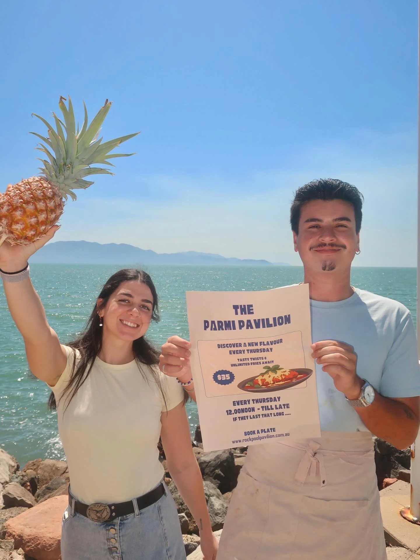 Did someone say parmi ?? 

A new flavour every Thursday! 
We&rsquo;re all a little TROPPO around here&hellip; 
🌴🍍