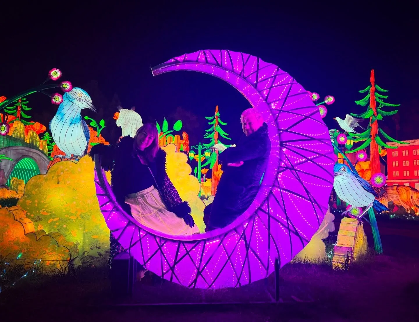 A belated 🌙 ʜᴀᴘᴘʏ ʟᴜɴᴀʀ ɴᴇᴡ ʏᴇᴀʀ 🌙 from our favorite celestial body! 

Btw&hellip; Did you get your tickets for March 11th to see us alongside @desperateelectric &amp; @theundercurrentmusic at @kilowatt_bar_sf yet?! What are you waiting for? Link i