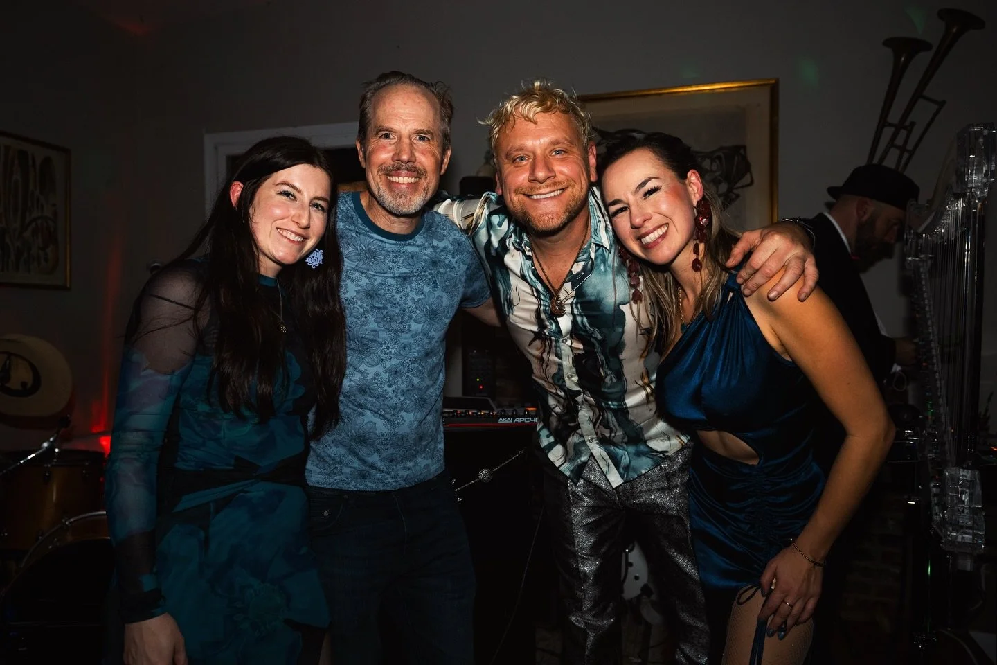 Yummy moments from our full-band performance for the @blncdbrkfst campout at @pspharbor a while back. The four of us our cooking up even more goodness together: new music in the studio AND our springtime sets for some upcoming shows. Can&rsquo;t wait