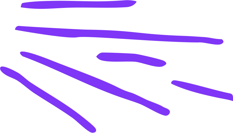 Purple Scribbles