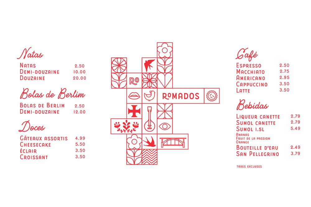 Menu Menu Remas Rames menu — R O M A D O S