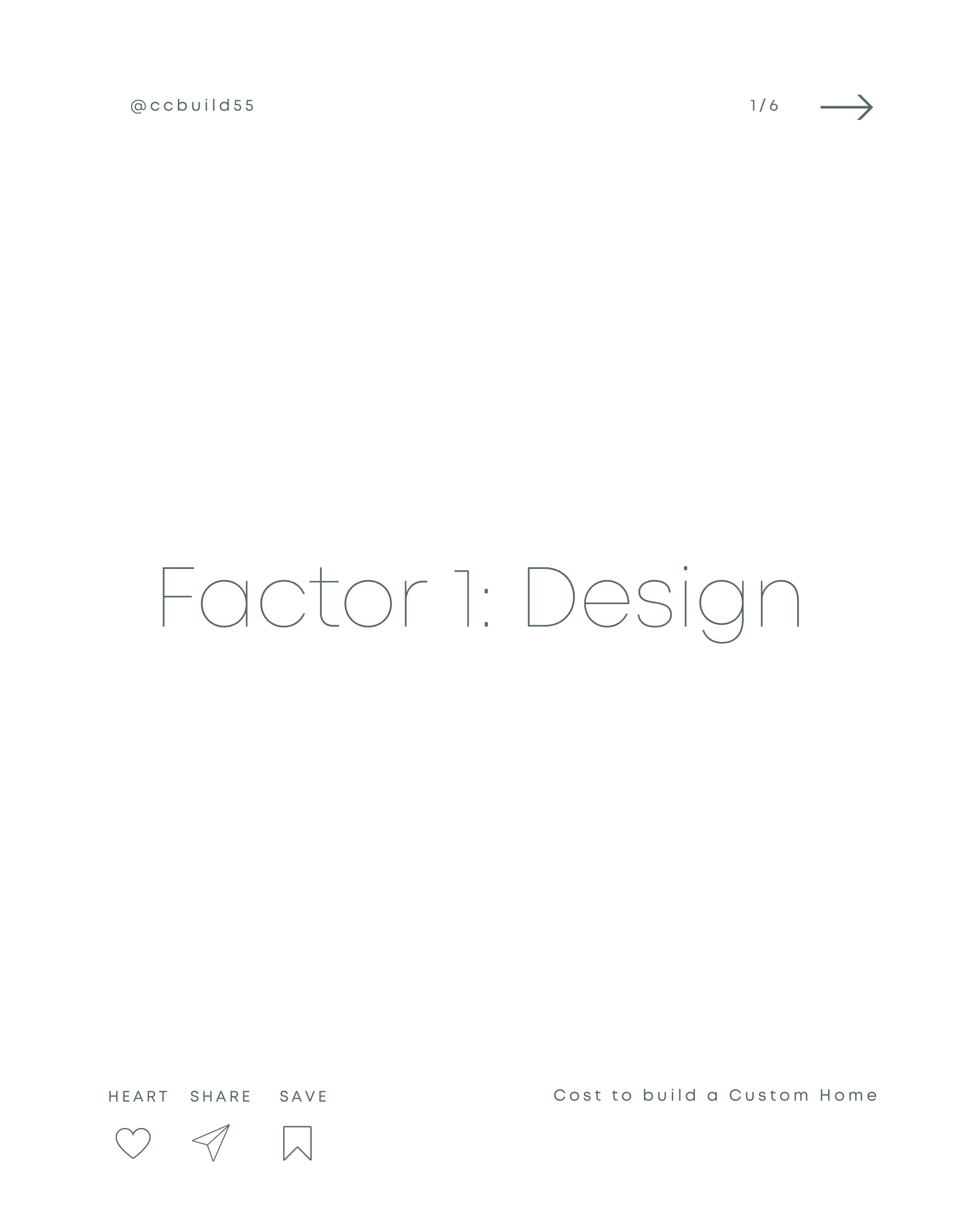 Factor 1: Design