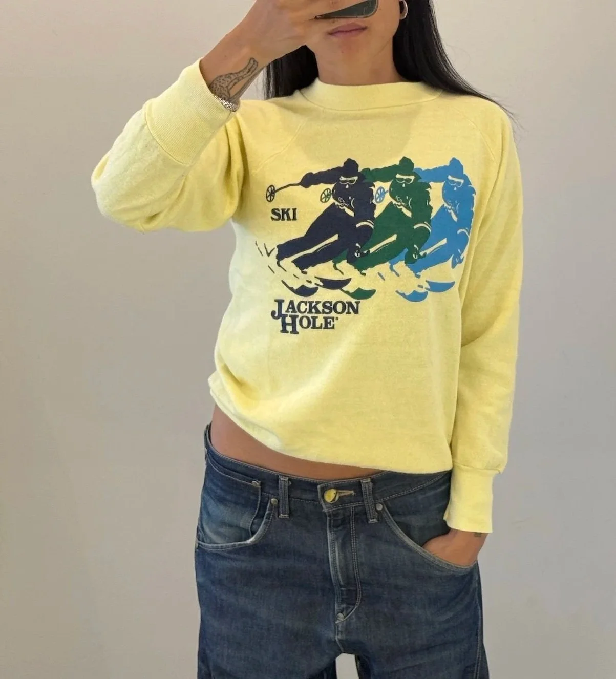 jackson hole ski sweatshirt