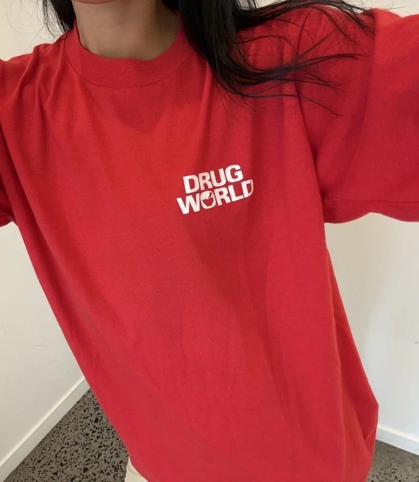 vintage-drug-world-red-tshirt-close.jpeg