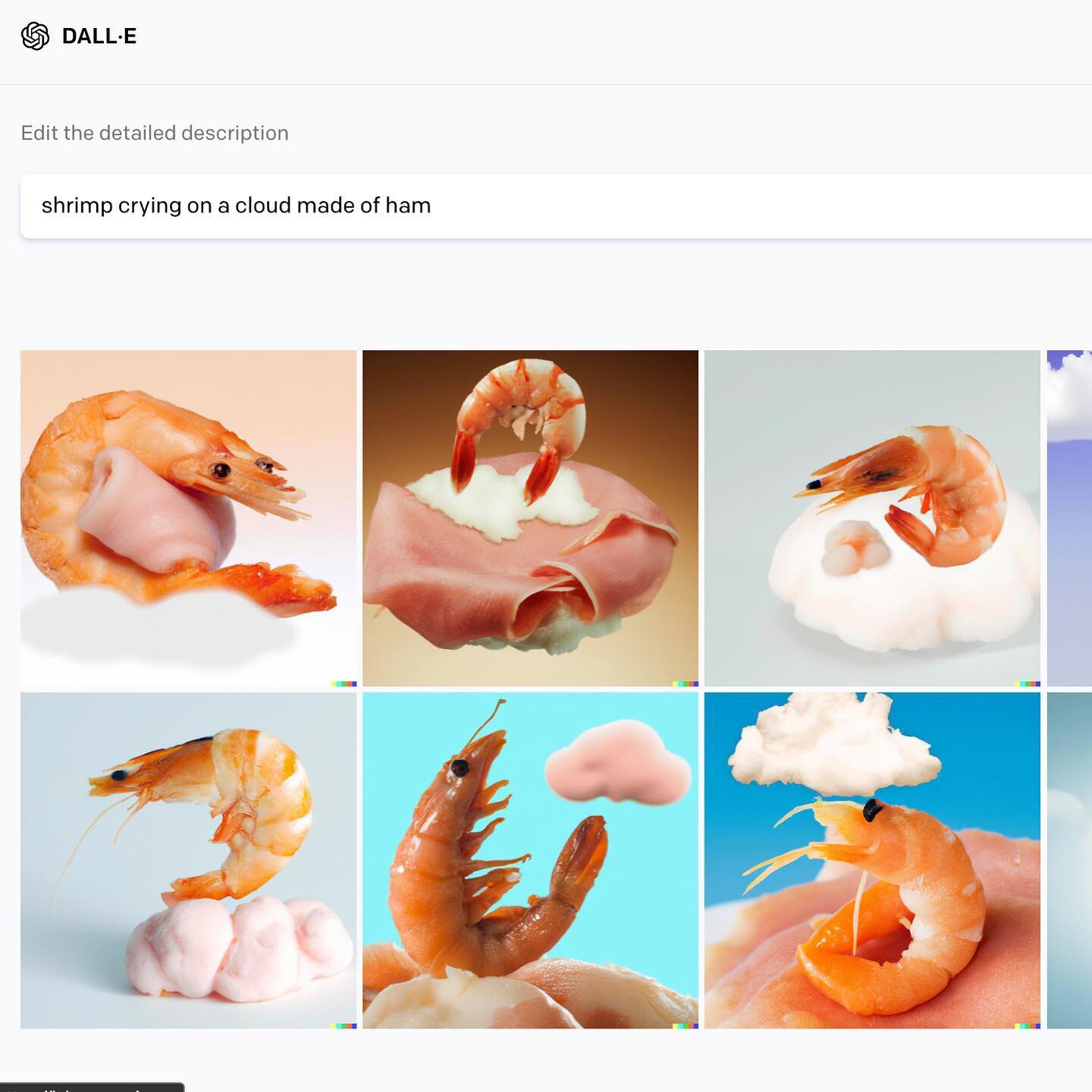 Just shrimp things