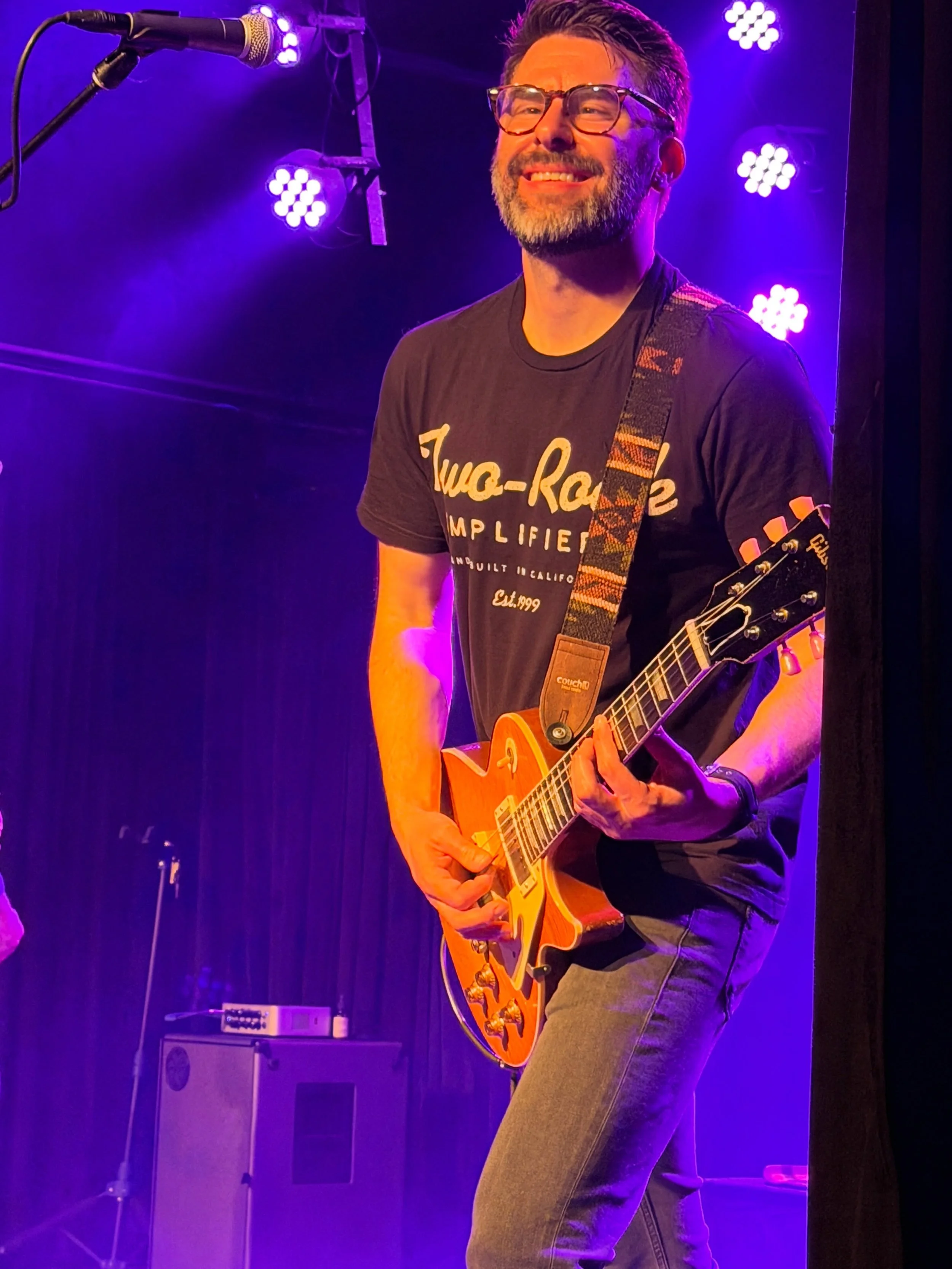 Happy happy birthday to this guitar legend! Your wild ass energy, kind heart, and insane musical skills are just part of what makes you an amazing bandmate and friend. We love you! Cheers to Aaron &lsquo;Soggy Crouton&rsquo; Hiebert 🍻😜