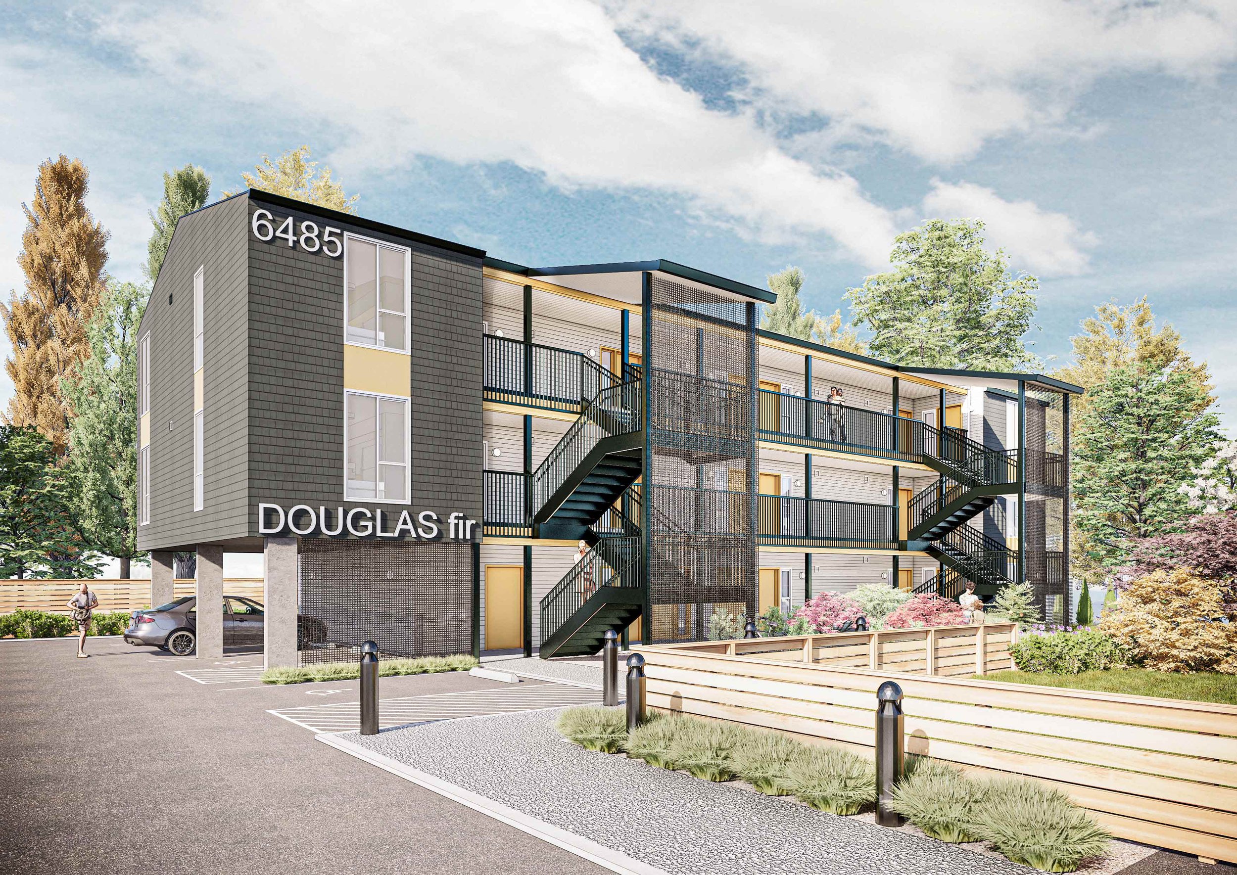 MultiFamily Affordable and Market Rate Architecture Housing Design