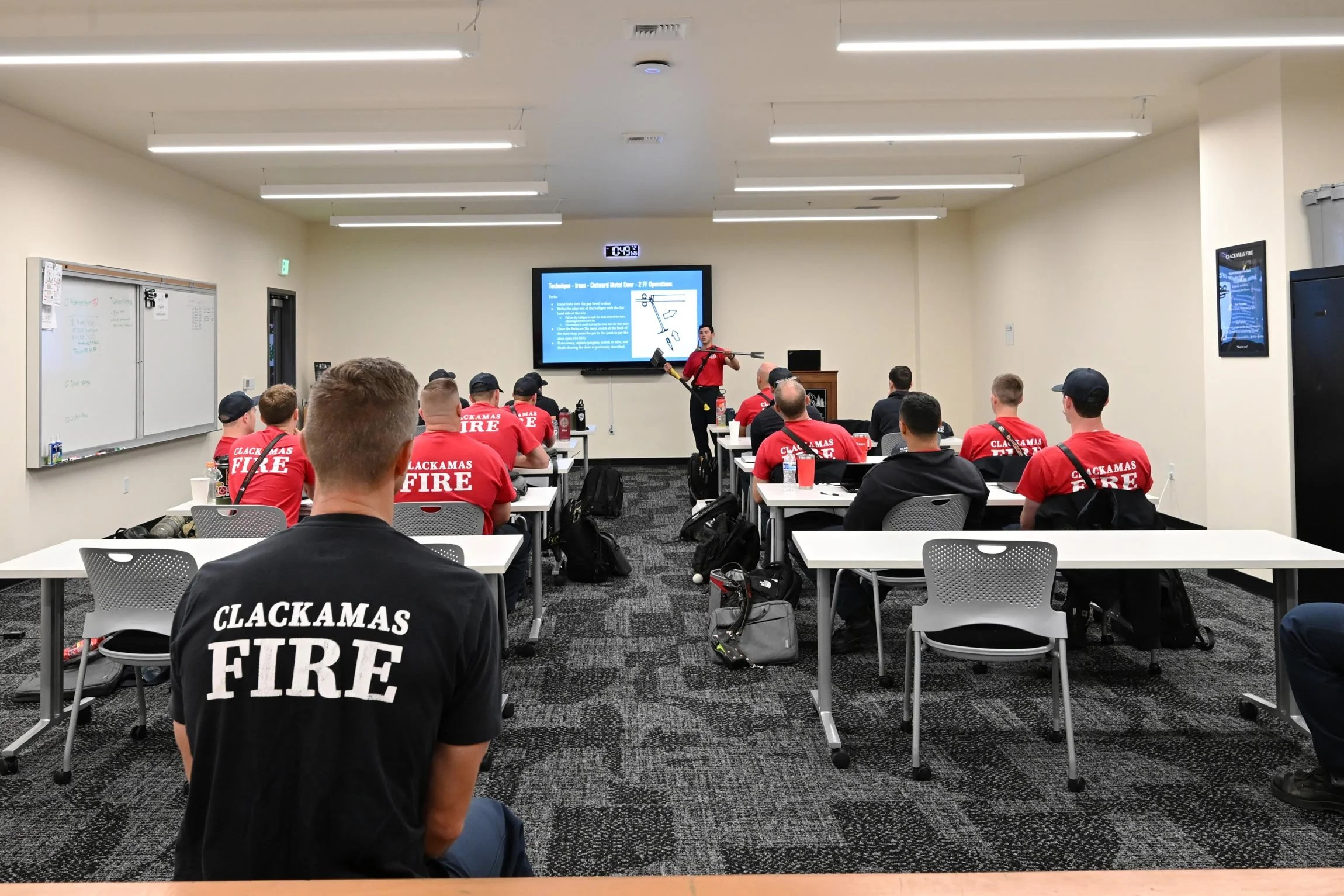 Firemen class room