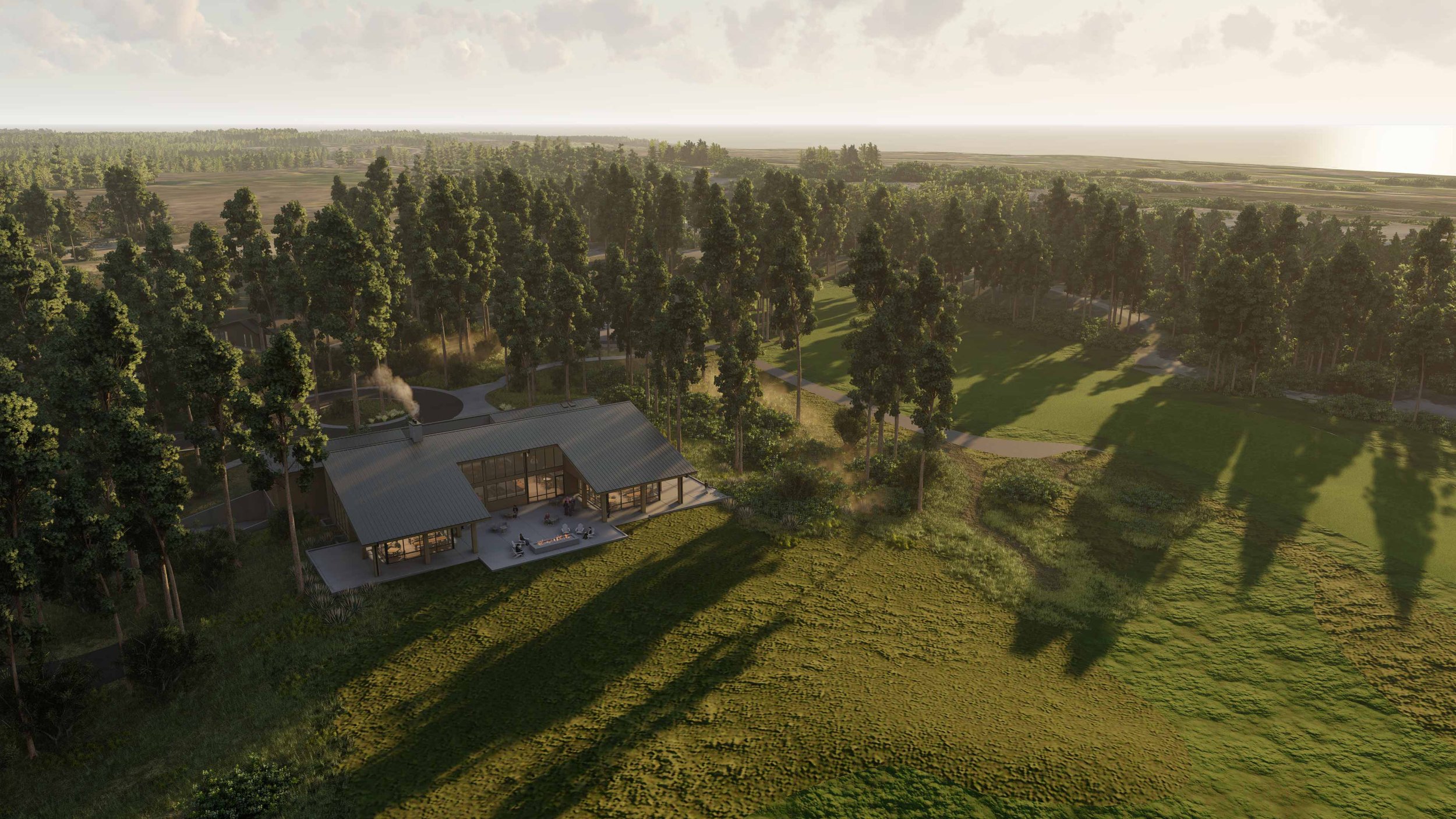 Bandon Dunes Ghost Tree Grill —Scott Edwards Architecture