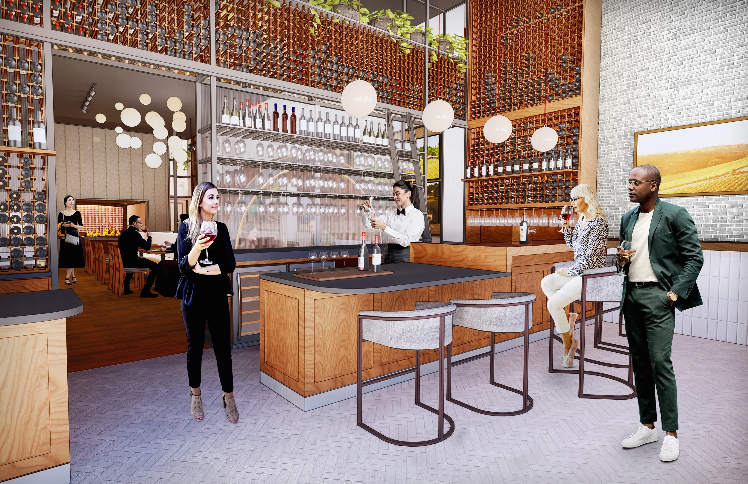 Willamette Valley Vineyards Restaurant and Tasting Room | Hospitality ...