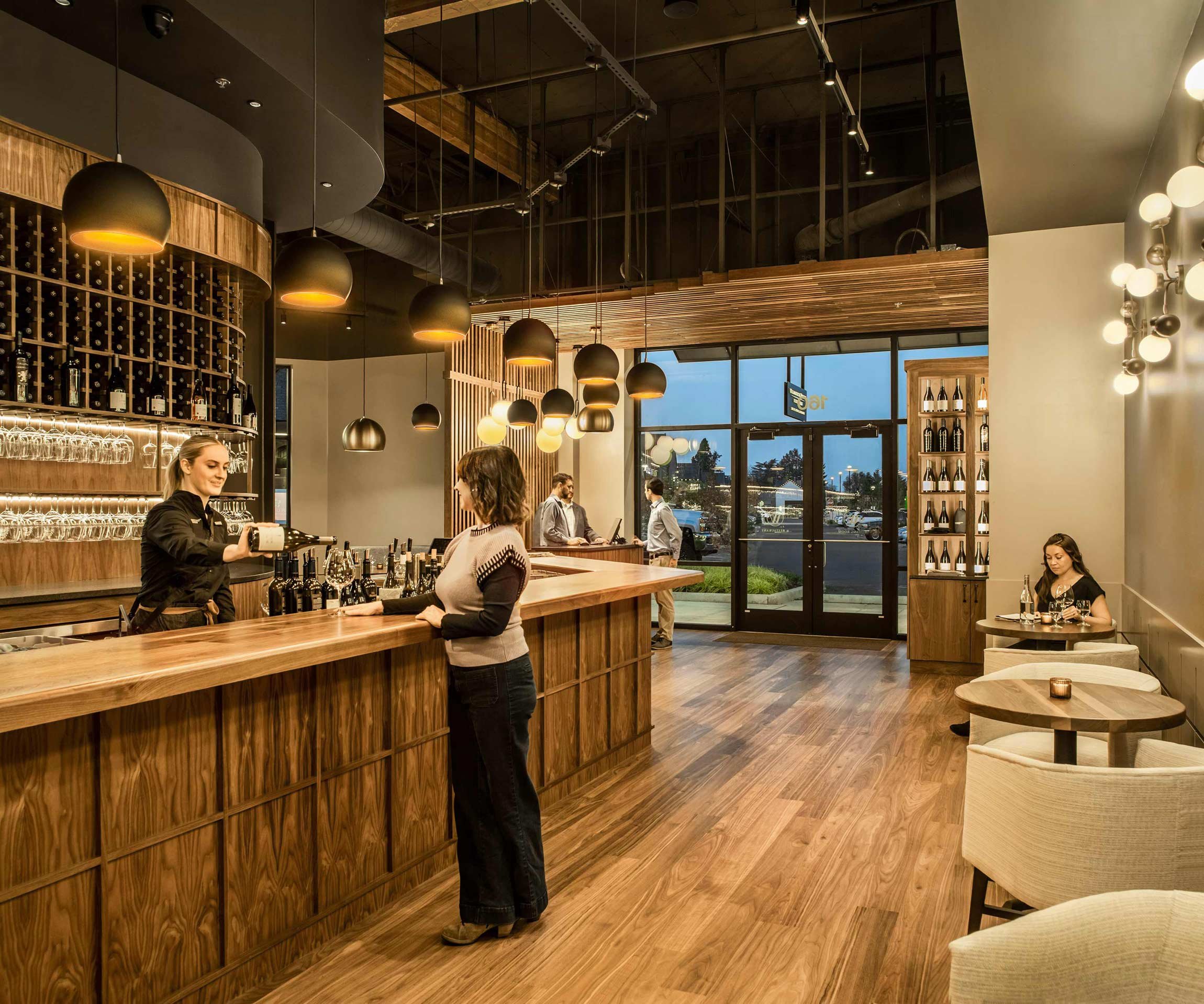 Willamette Valley Vineyards | Winery Interior Design —Scott Edwards ...