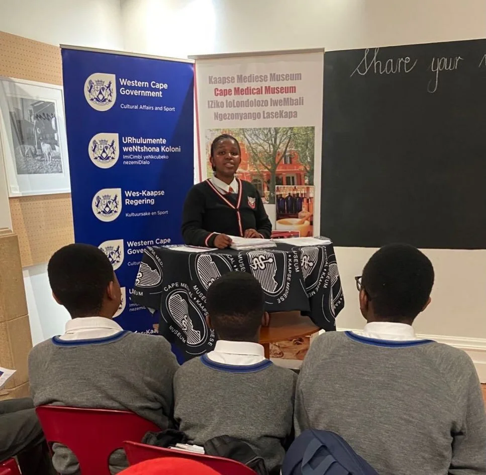 Last week Friday, the Cape Town Museum and the Cape Medical Museum hosted a speech competition at the Cape Medical Museum premises in Green Point. Fifteen students from different schools around Cape Town participated. The event was held in celebratio