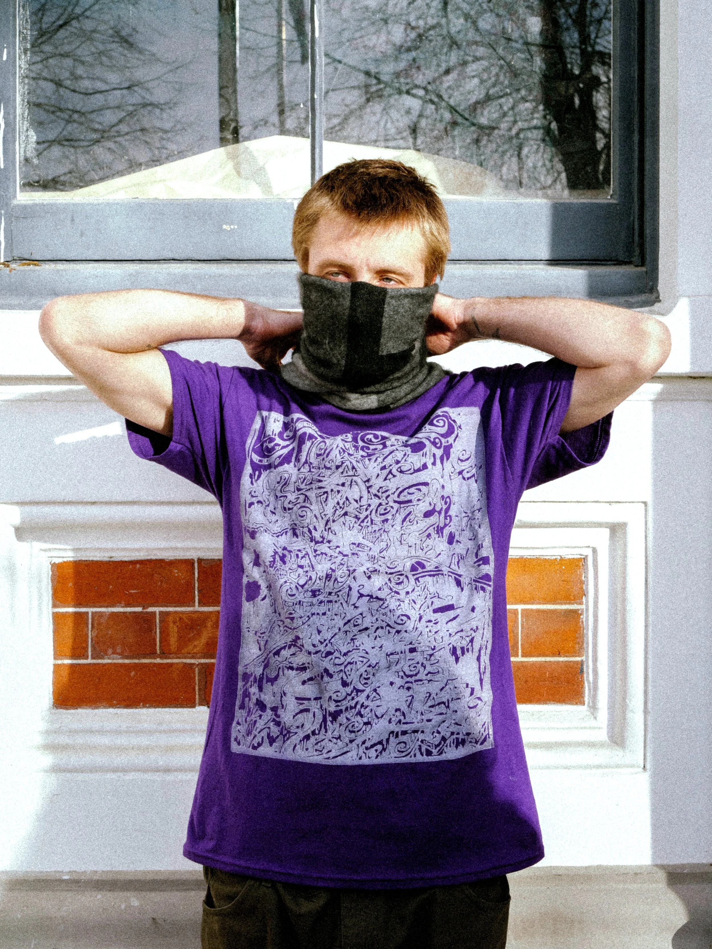 Ballad x Orgns woodblock collab tee 2026