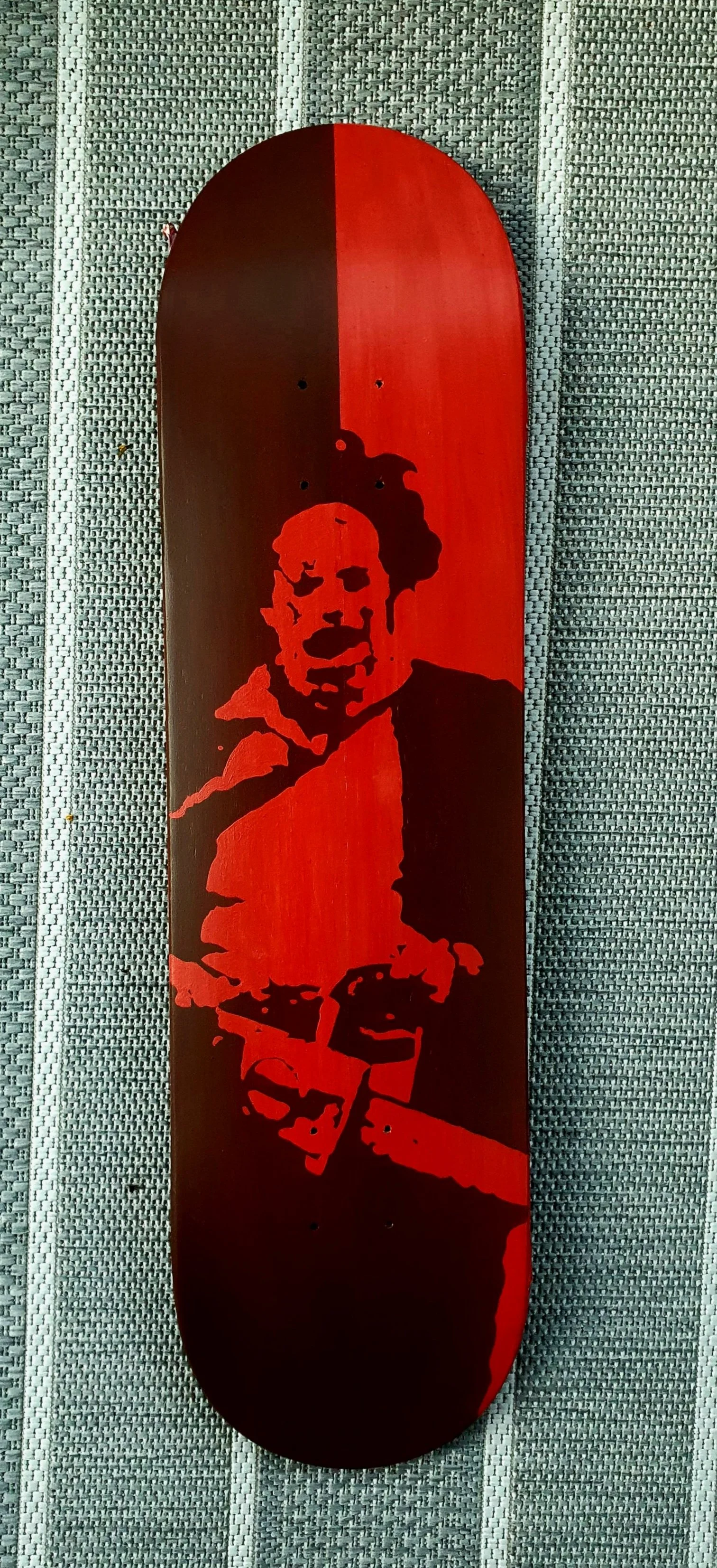 Texas Chainsaw Massacre custom hand painted deck. 2022. $350