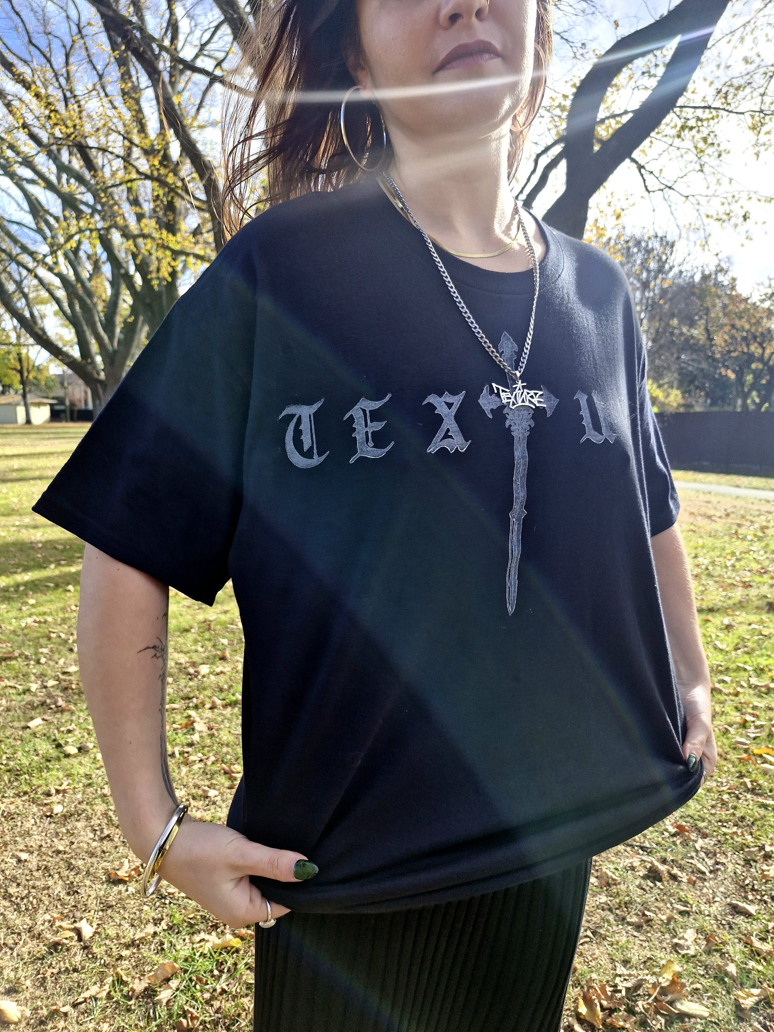 Ballad x Texture woodblock collab tee
