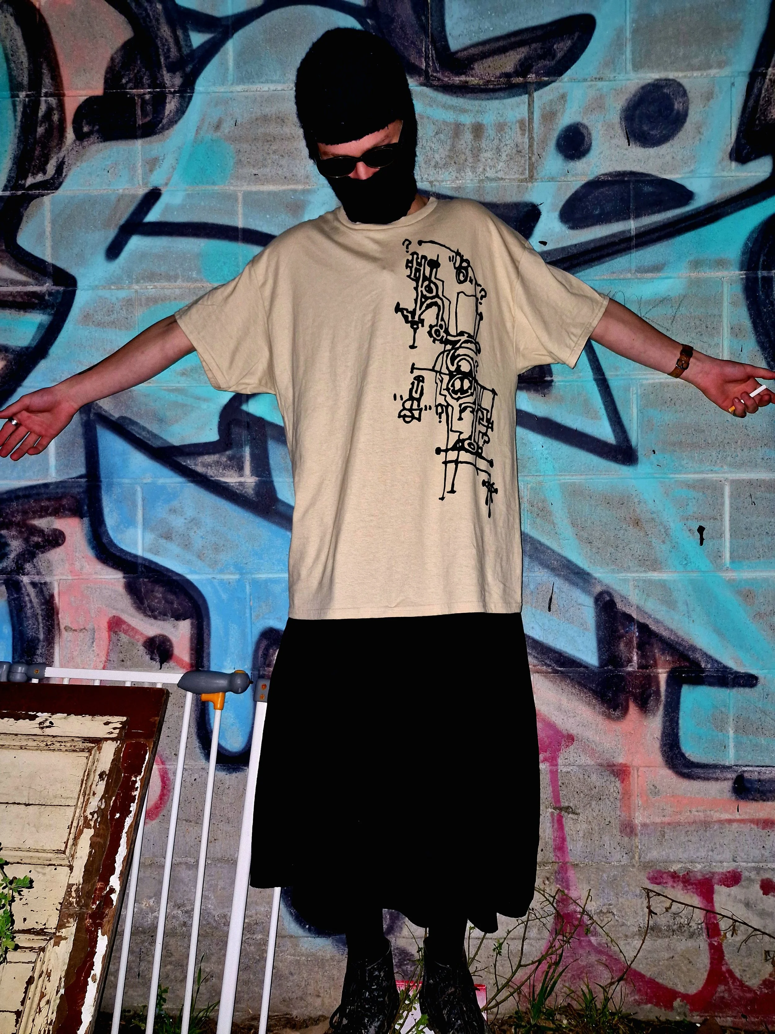 Ballad x Anime woodblock tee 2026