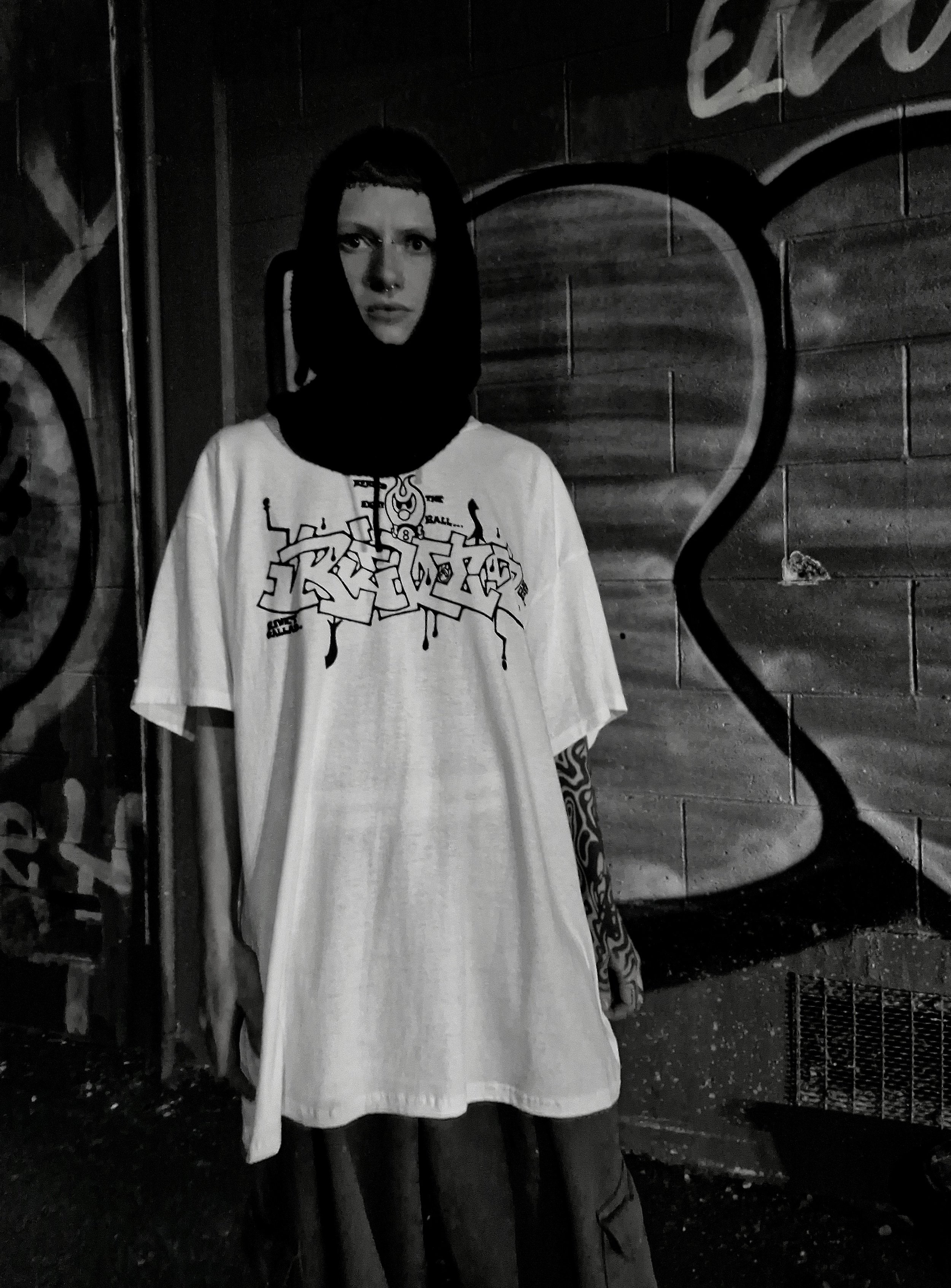 Ballad x Rivet woodblock tee. 2026