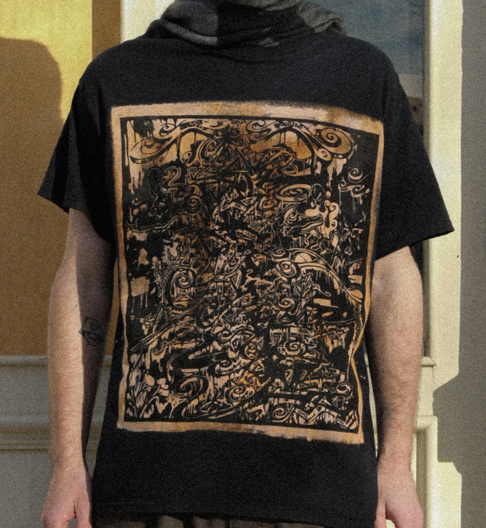 Ballad x Orgns woodblock collab tee 2026