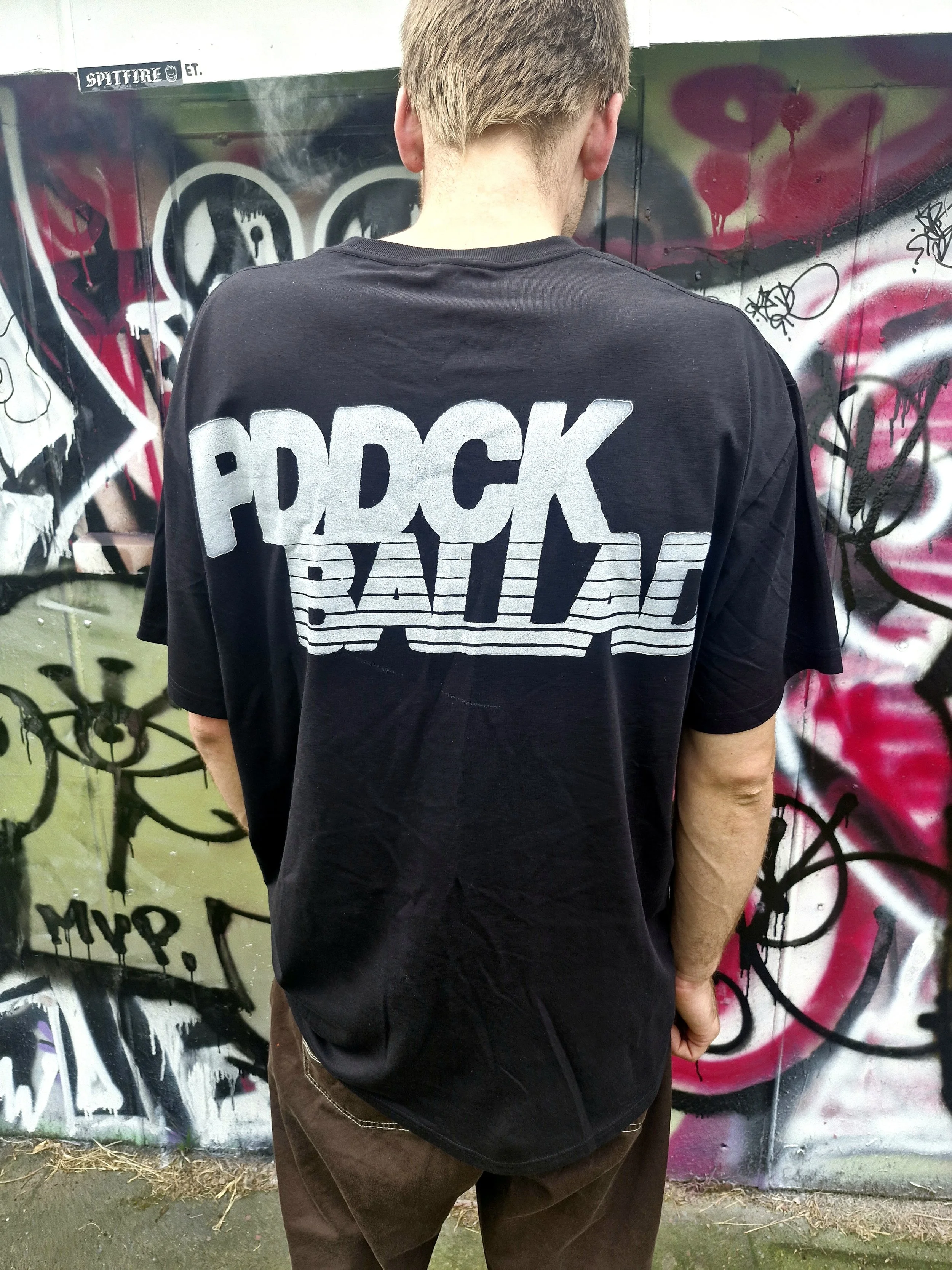 PDDCK x BALLAD woodblock tee 2026