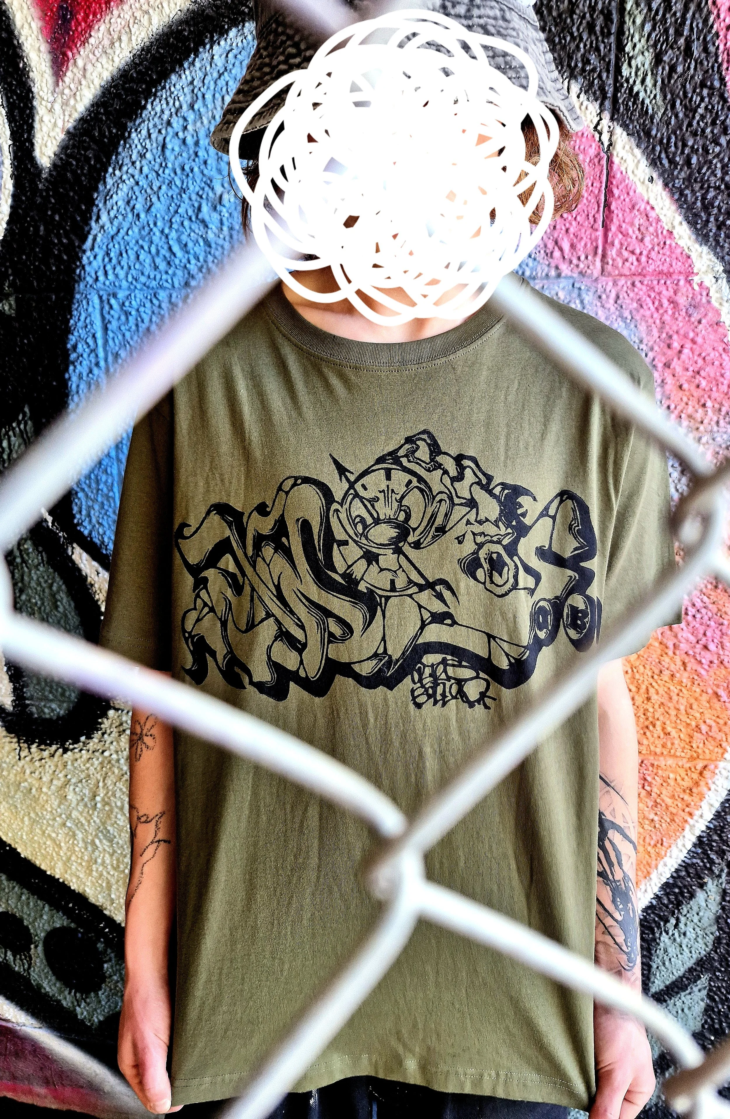 Alias x Ballad woodblock collab tee. 2025