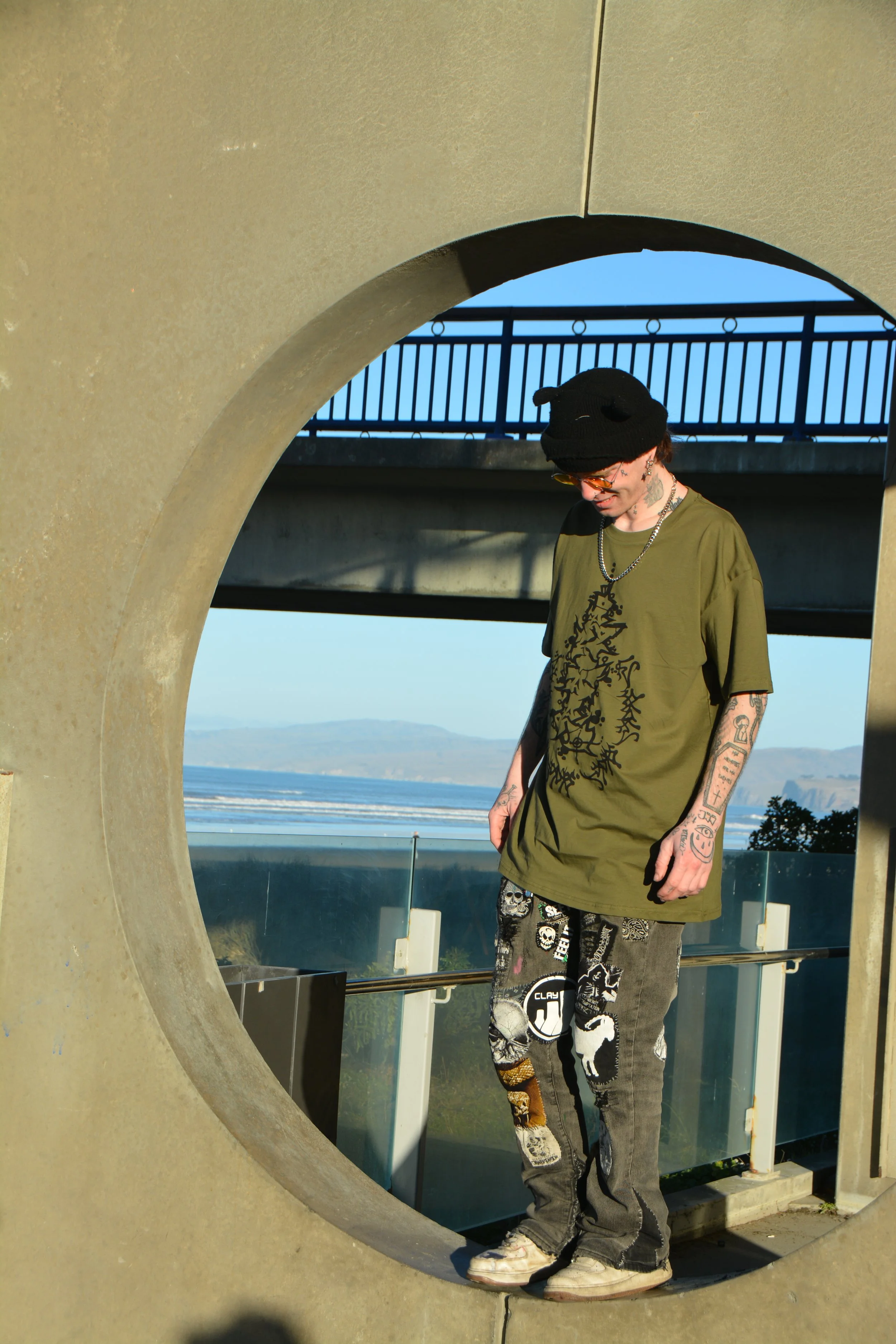 Ballad x Ekoe woodblock collab tee