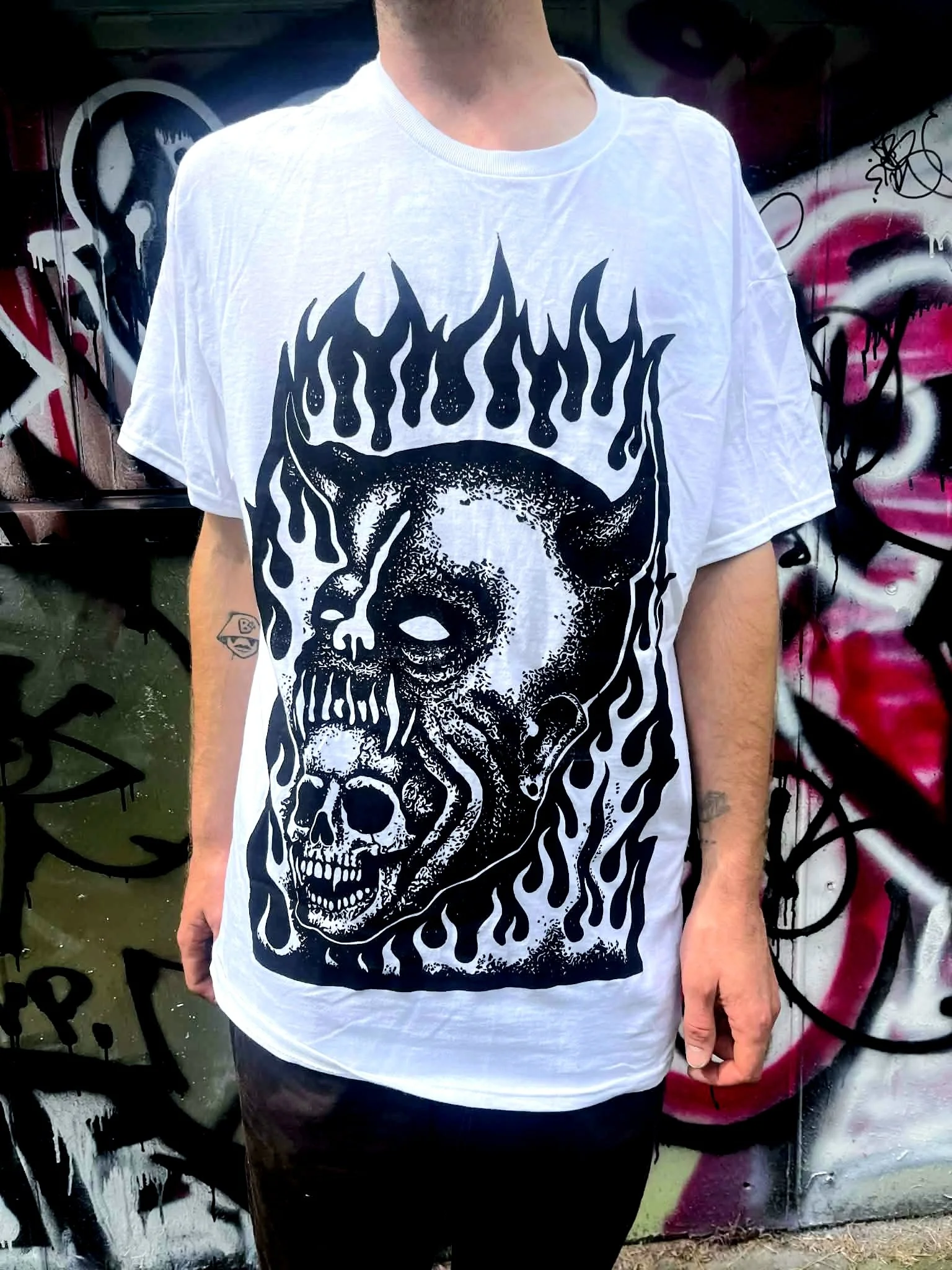 Klaudia Bartos x Ballad woodblock collab tee. 2026.