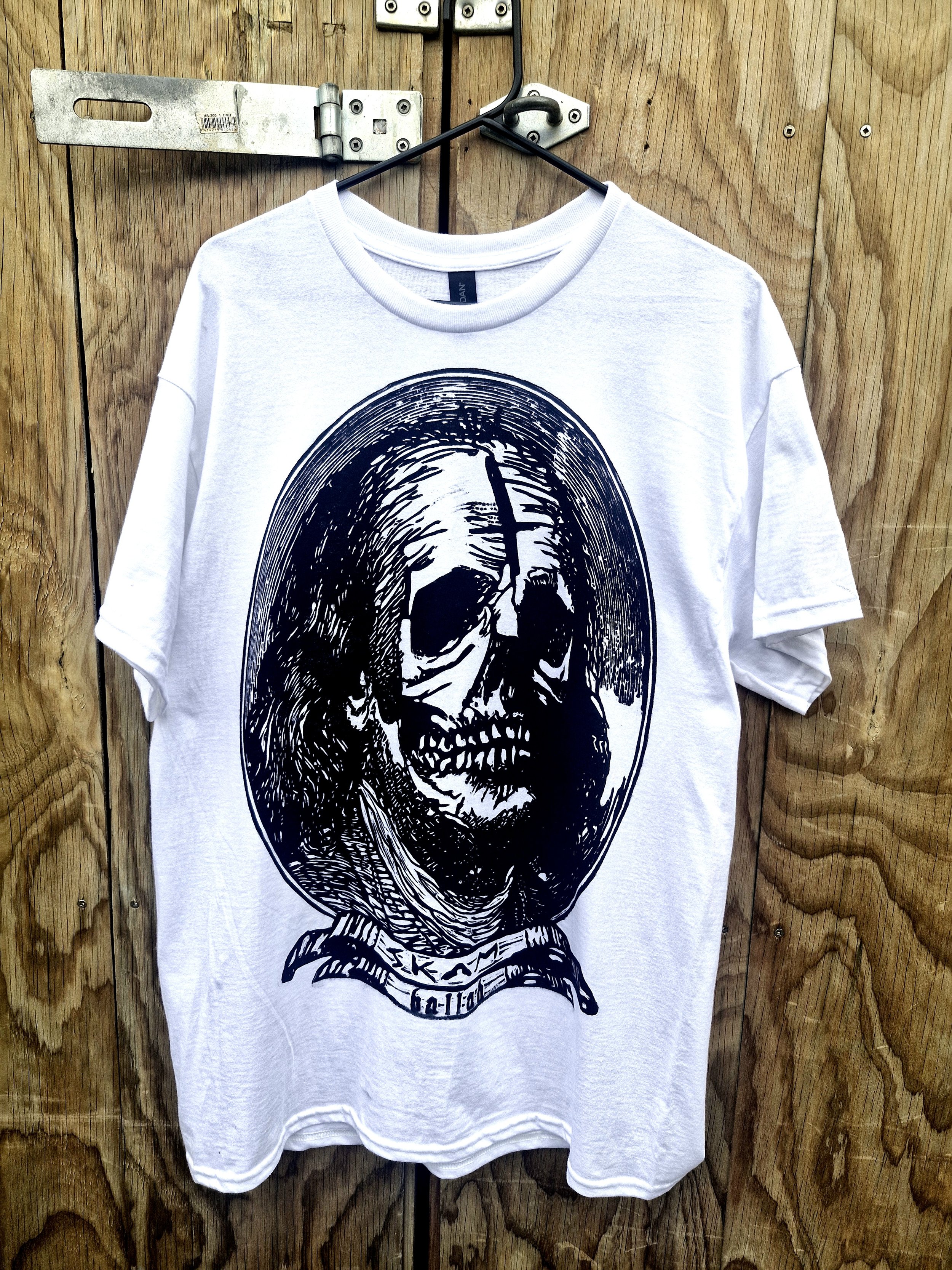 Ballad x SKAM collab #2. woodblock shirt. 2025.