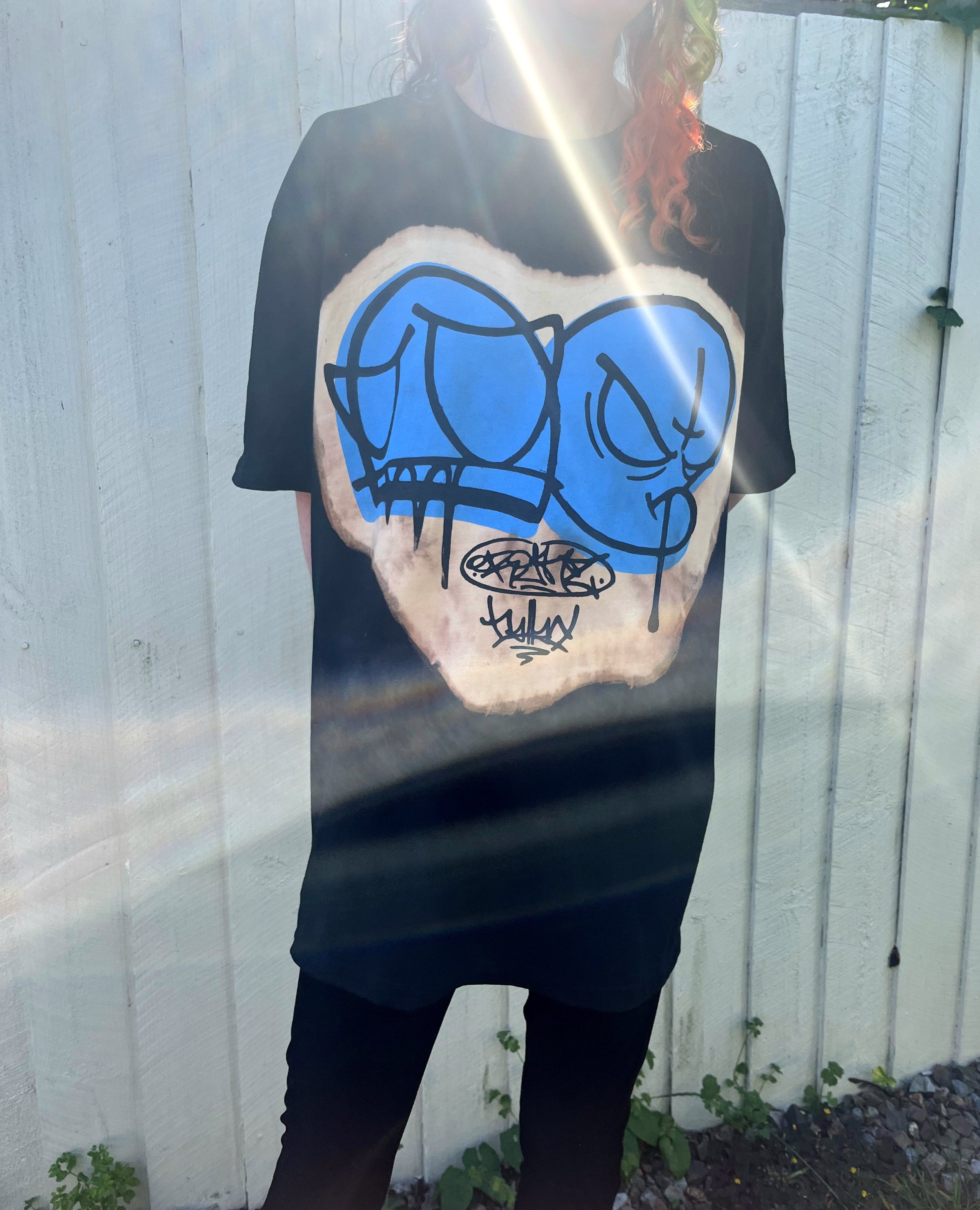 Ballad x Orgns woodcut collab tee 2025.