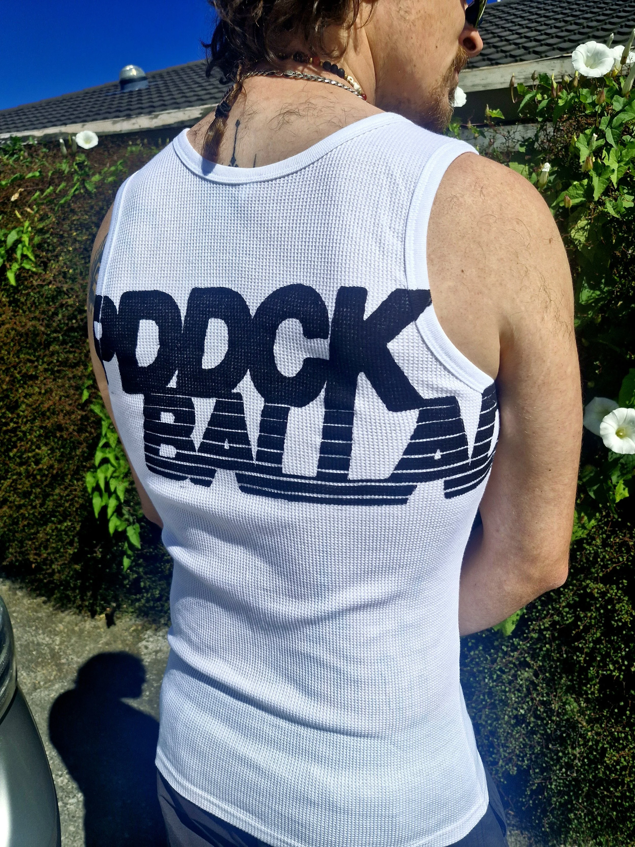 PDDCK x BALLAD woodblock tank (back) 2026