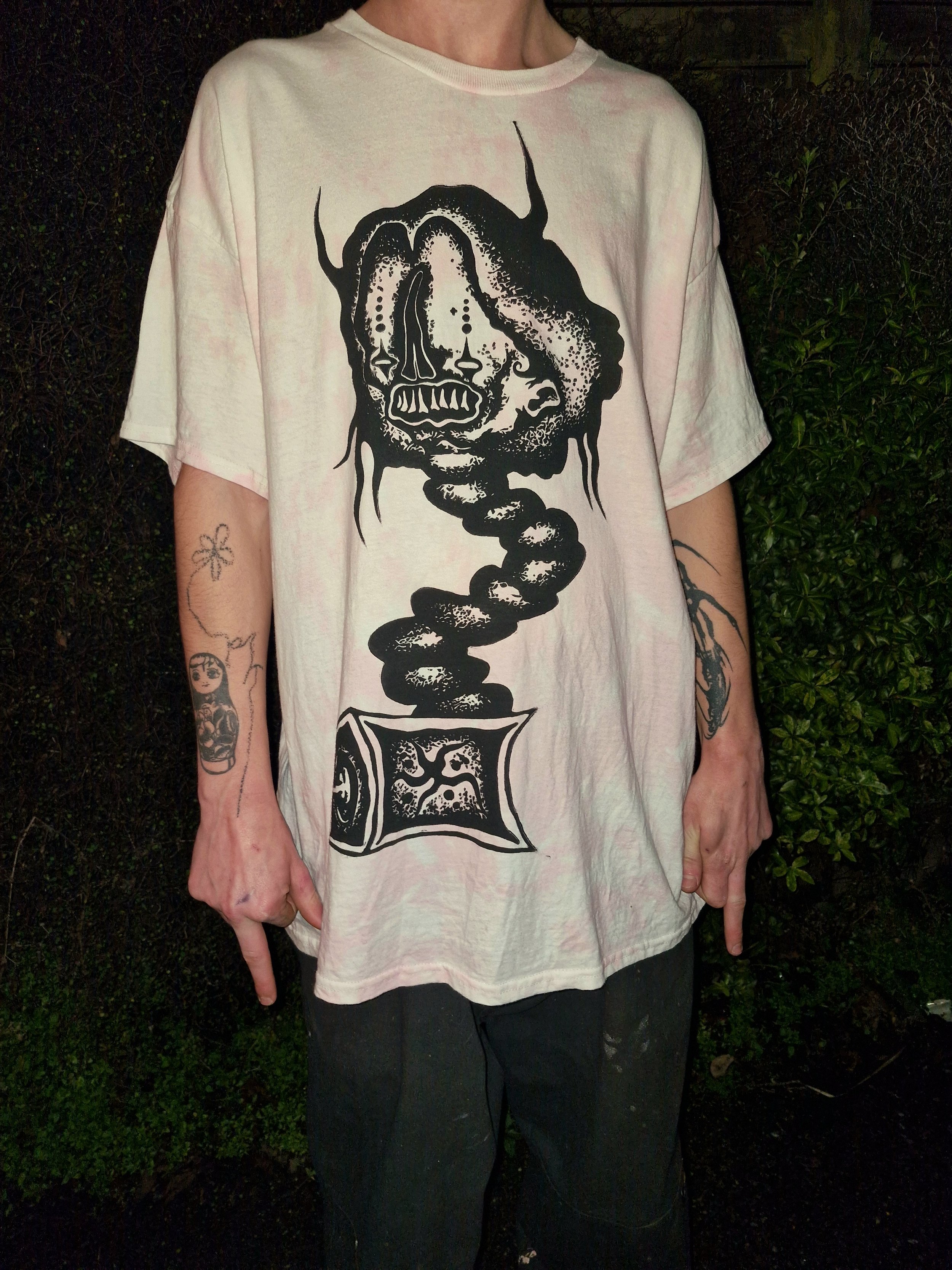 Ballad x Alias X Klaudia woodblock tee. 2025