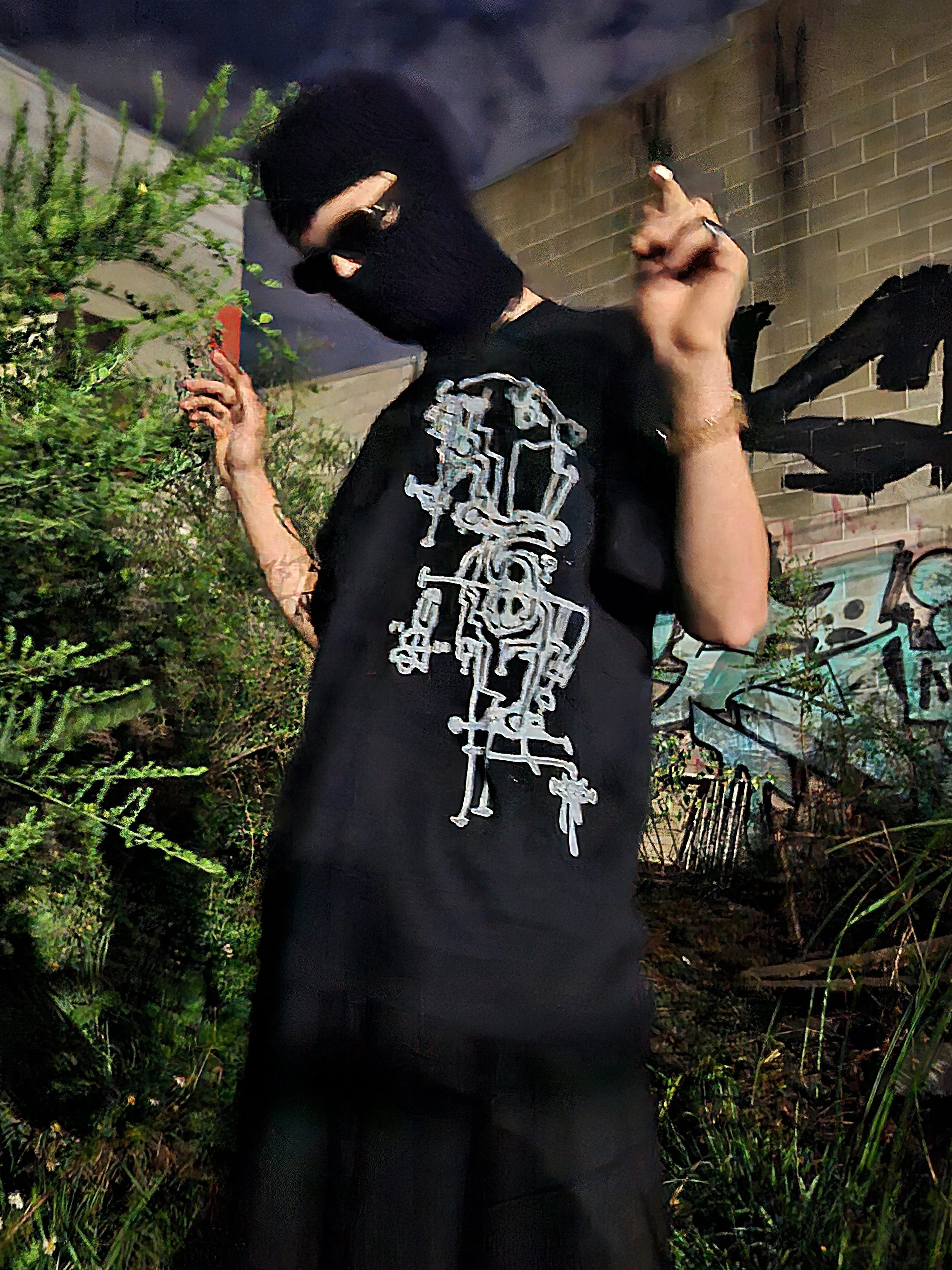 Ballad x Anime woodblock tee 2026