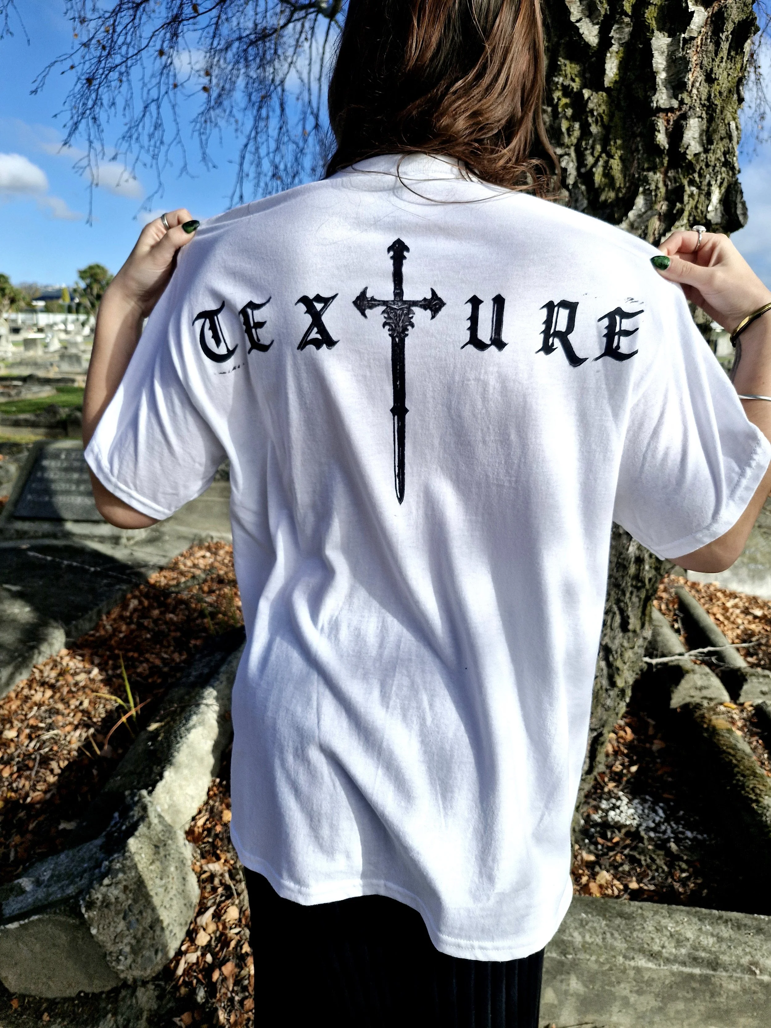 Ballad x Texture woodblock collab tee