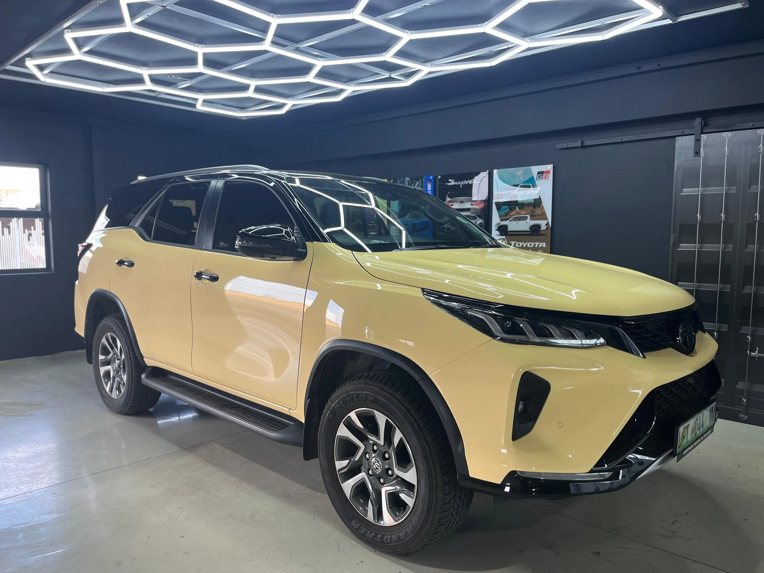 Brown Toyota Fortuner