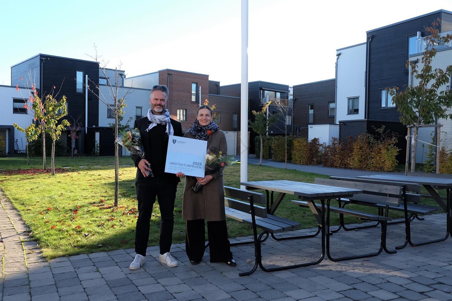 Jessheim Hage Wins Architecture Prize

The Architecture Prize for @ullensakerkommune is awarded for the second time following the initiative of mayor Eyvind J&oslash;rgensen Schumacher, who emphasized the importance of architects and developers going