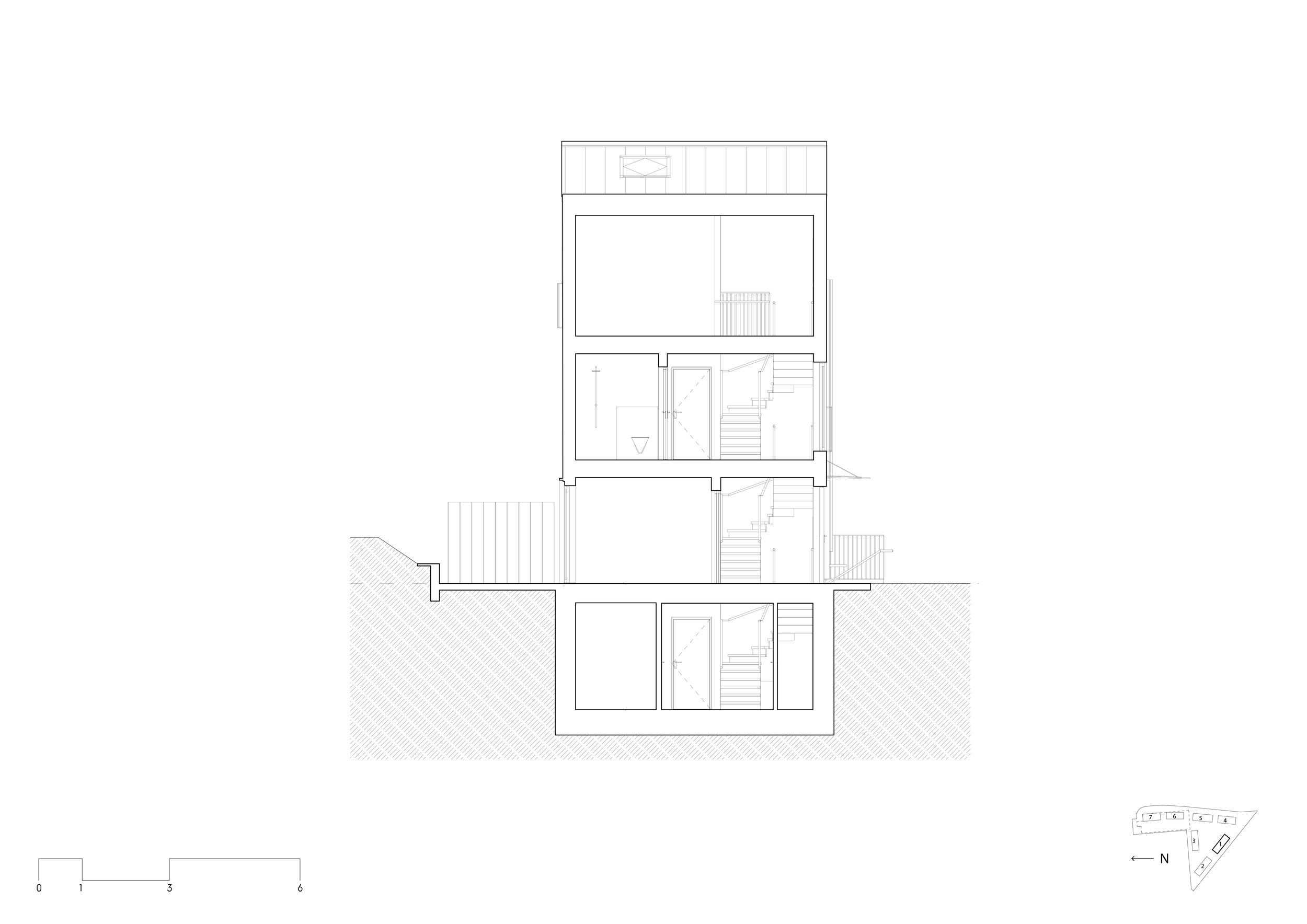 220222_Kjelsåsveien Hus 1, Tværsnitt A 1 50.png