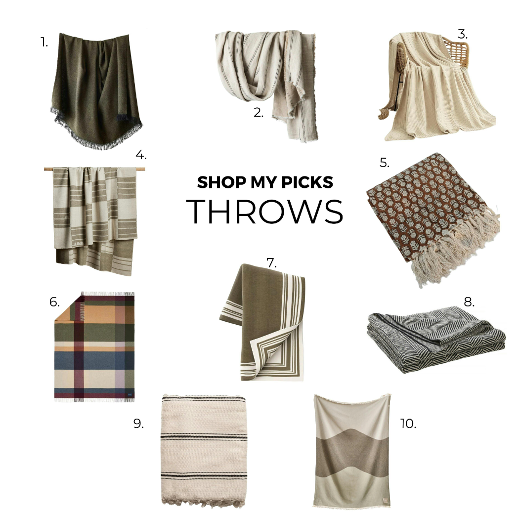 The Curation: Throws, Ways to Elevate Your Living Room, and Beautiful Space