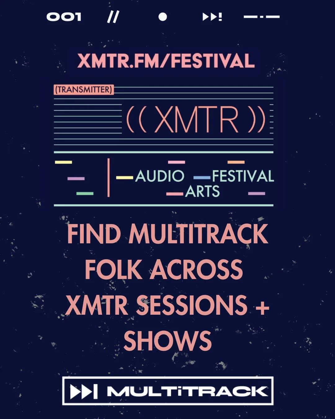 ποΈβ¨ You’ll find Multitrack Fellows and friends all over XMTR Festival this weekend! From radical audio art to drag brunches, seaside listening and tape wizardry, here’s where to catch them:
π± MANIFESTA FOR A NEW AUDIO ART
with Deborah
