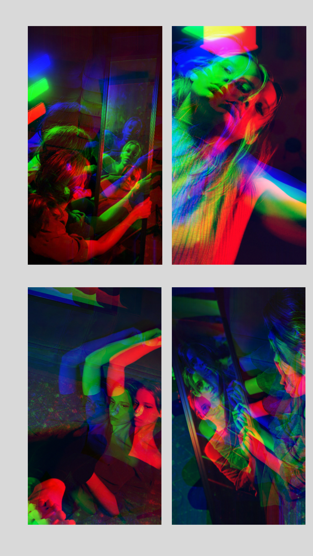 4 pack Trippy wallpaper Dark