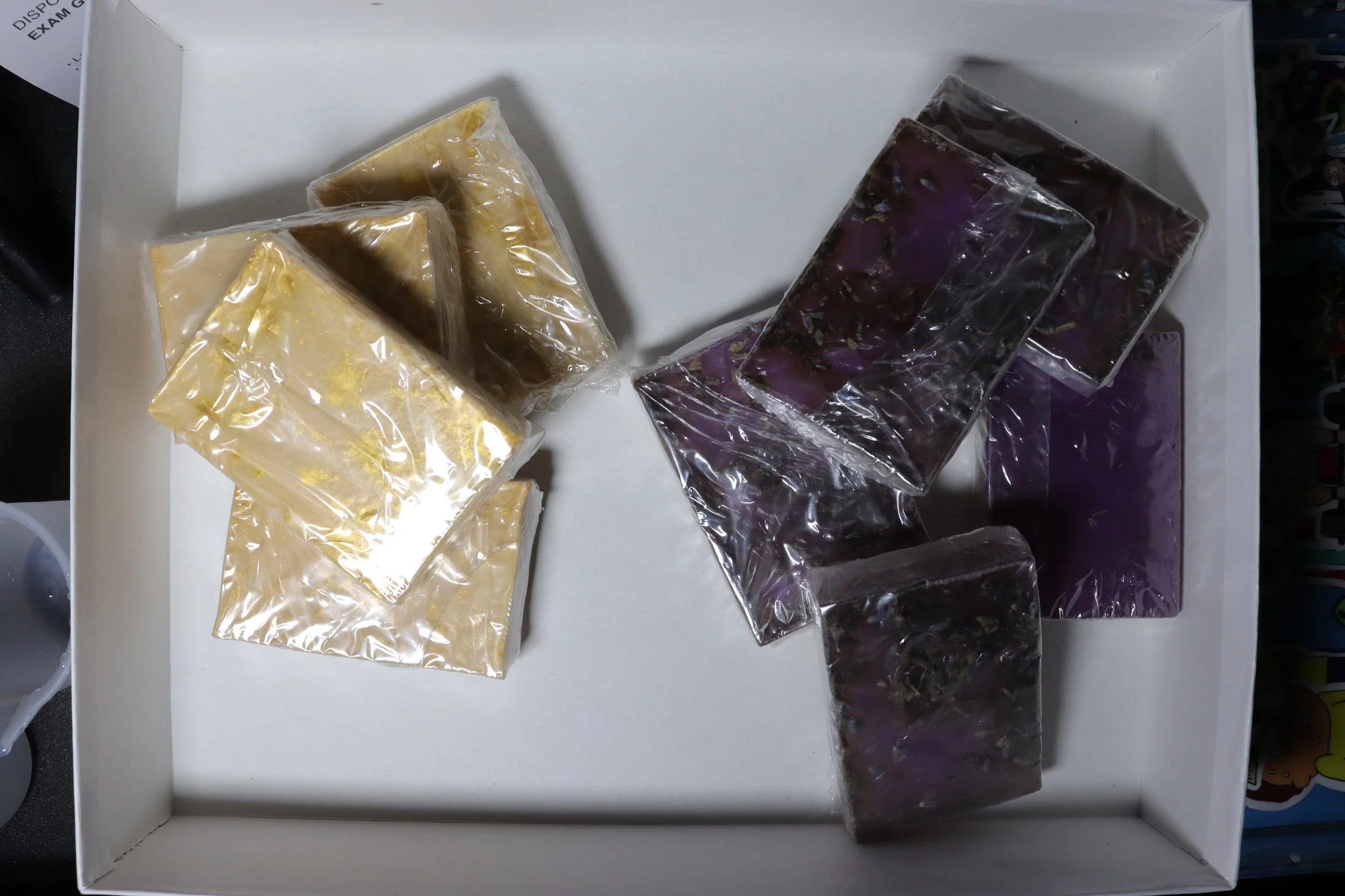 Commissioned Lemon and Lavender Body Soap Bars!
