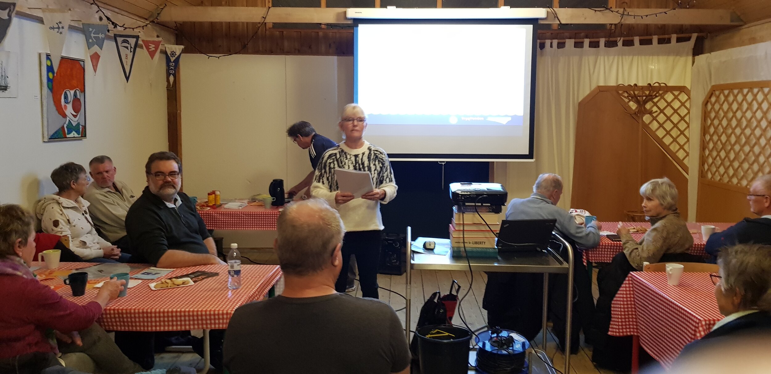 Klub aften med SHS, HBK og GS på Mågen