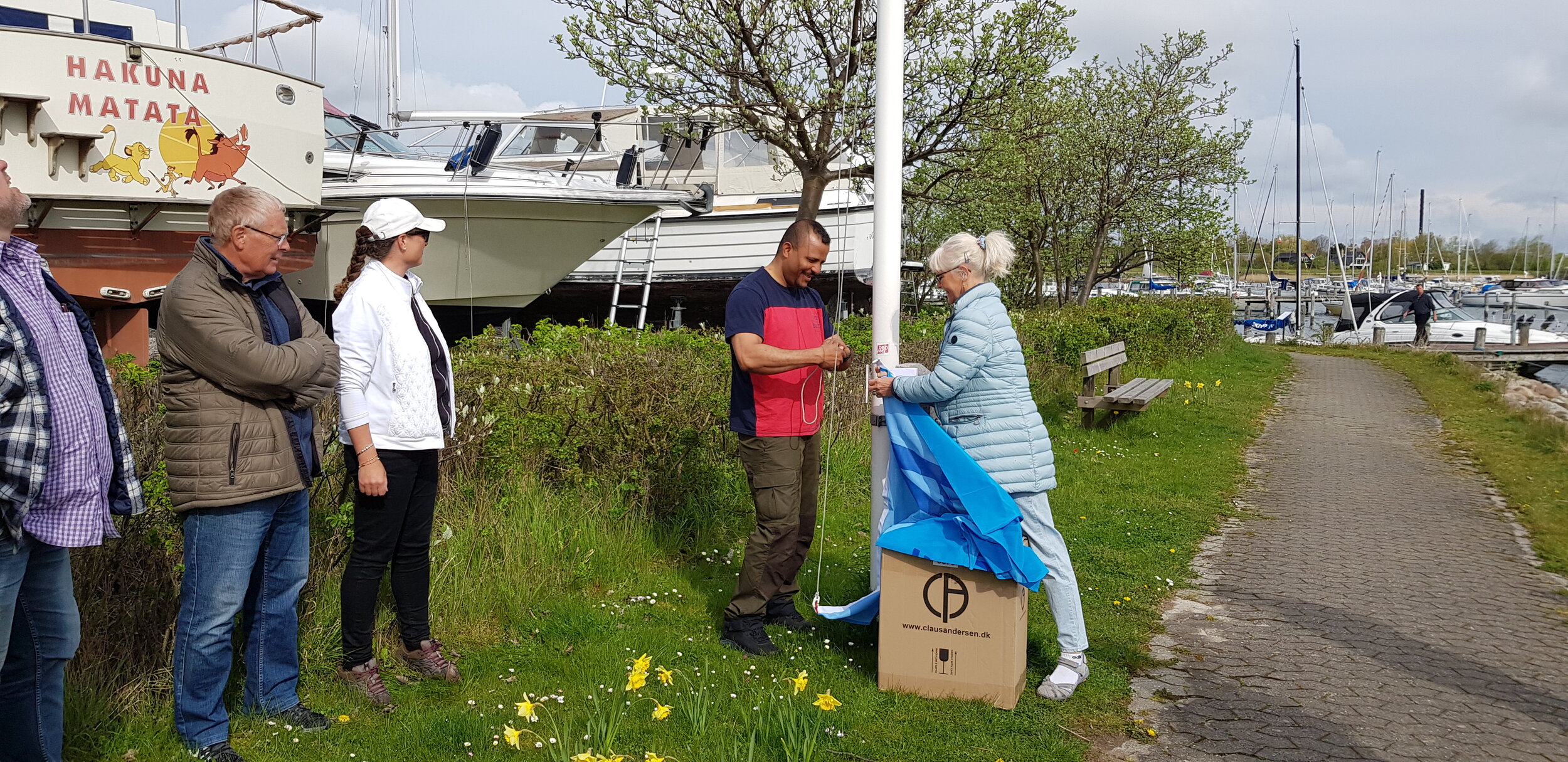 Greve sejlklub standerhejsning 2019