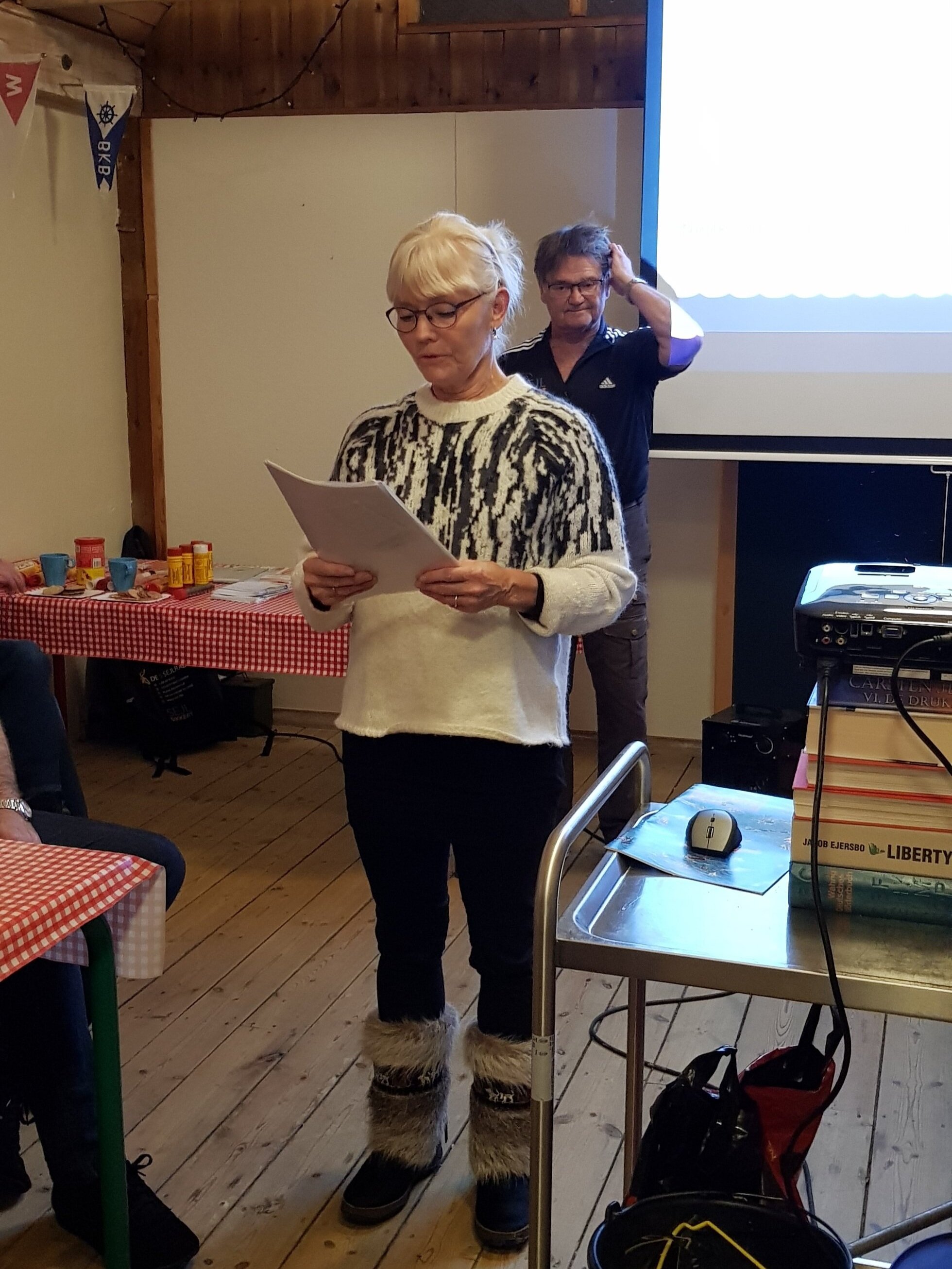 Klubaften formanden byder velkommen