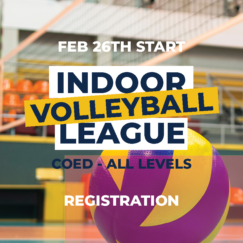 Spring Indoor Volleyball Registration